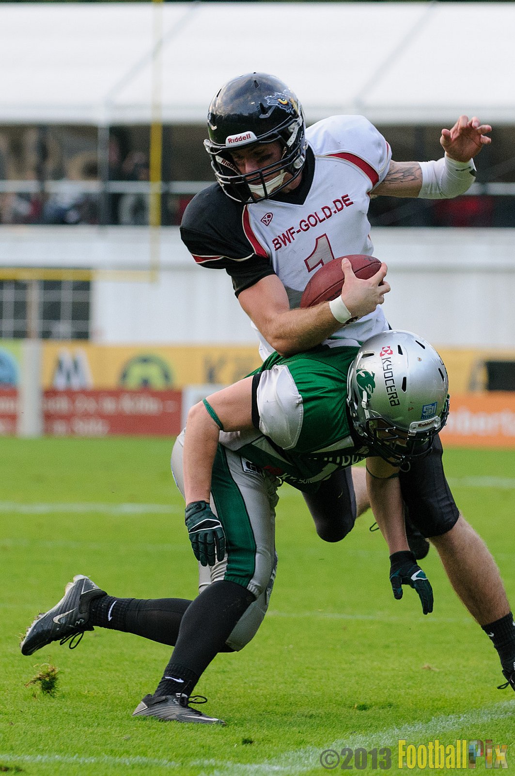Relegationsspiel Cologne Falcons vs. Bielefeld Bulldogs - 21.09.2013 GFL Nord: Relegationsspiel Cologne Falcons vs. Bielefeld Bulldogs (42:30) 