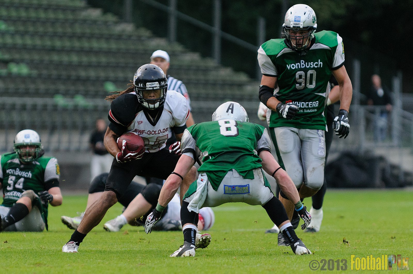 Relegationsspiel Cologne Falcons vs. Bielefeld Bulldogs - 21.09.2013 GFL Nord: Relegationsspiel Cologne Falcons vs. Bielefeld Bulldogs (42:30) 