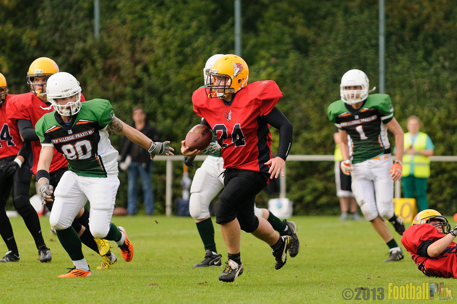 Neuss Frogs vs. Aachen Düren Demons - 21.09.2013 Neuss Frogs vs. Aachen Düren Demons (36:0) 