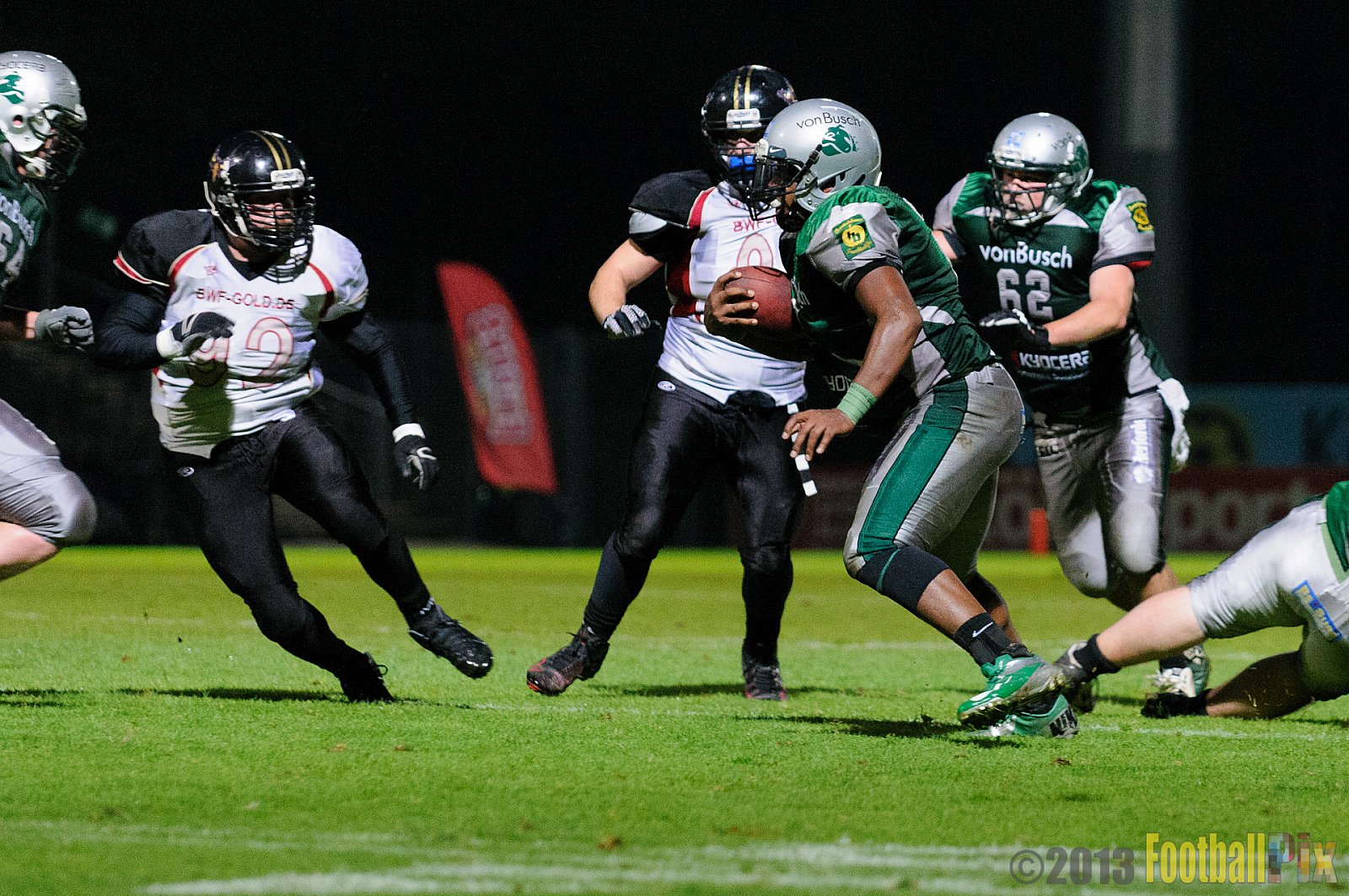 Relegationsspiel Cologne Falcons vs. Bielefeld Bulldogs - 21.09.2013 GFL Nord: Relegationsspiel Cologne Falcons vs. Bielefeld Bulldogs (42:30) 