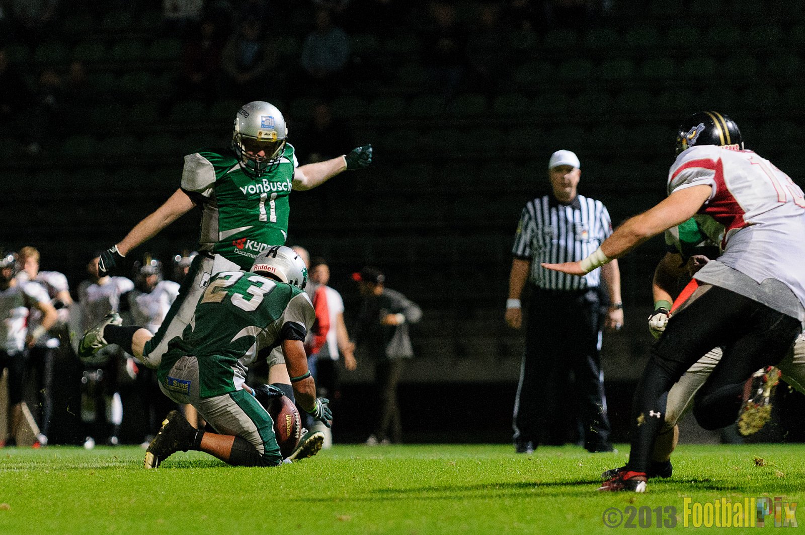 Relegationsspiel Cologne Falcons vs. Bielefeld Bulldogs - 21.09.2013 GFL Nord: Relegationsspiel Cologne Falcons vs. Bielefeld Bulldogs (42:30) 