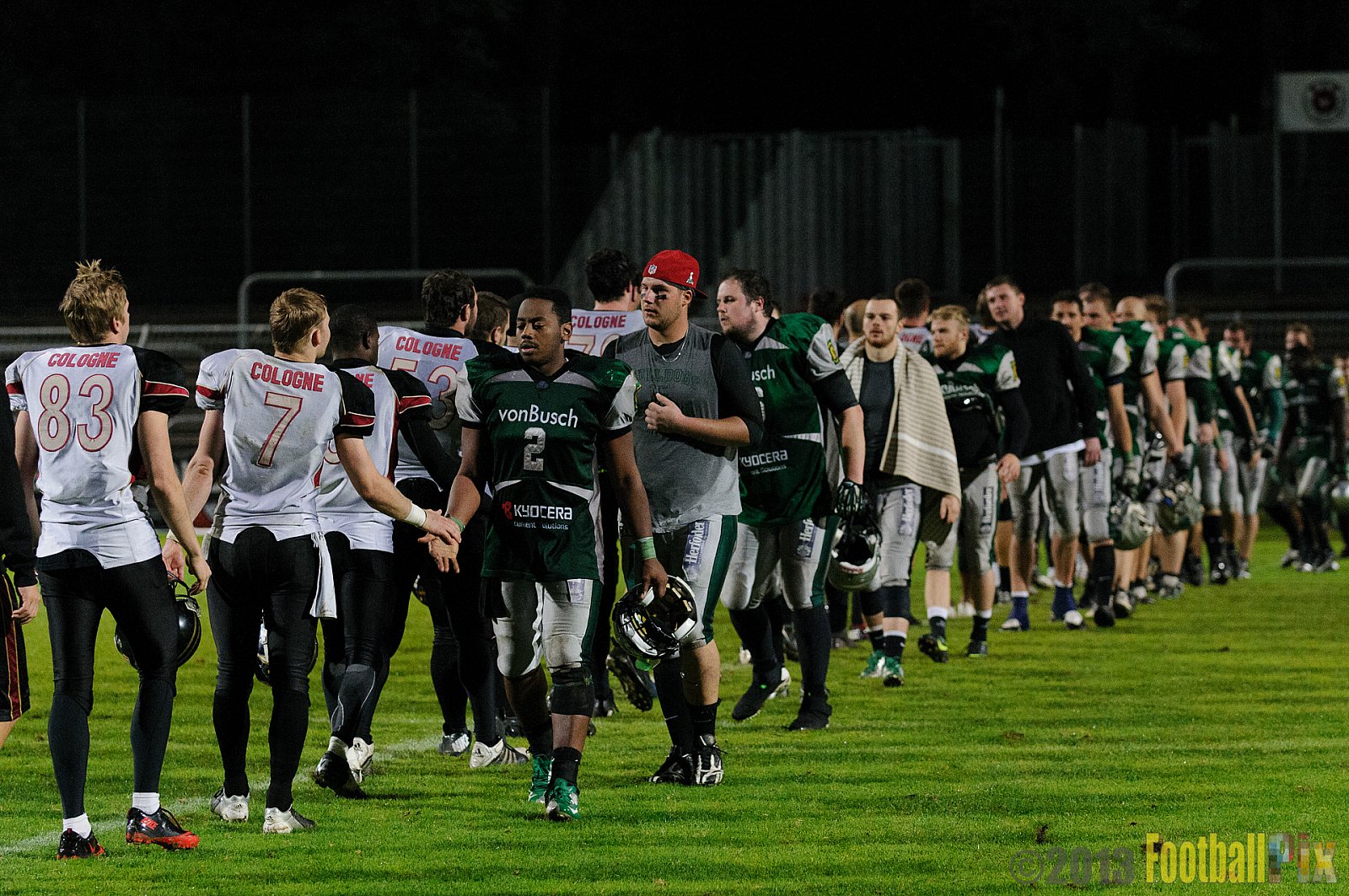 Relegationsspiel Cologne Falcons vs. Bielefeld Bulldogs - 21.09.2013 GFL Nord: Relegationsspiel Cologne Falcons vs. Bielefeld Bulldogs (42:30) 