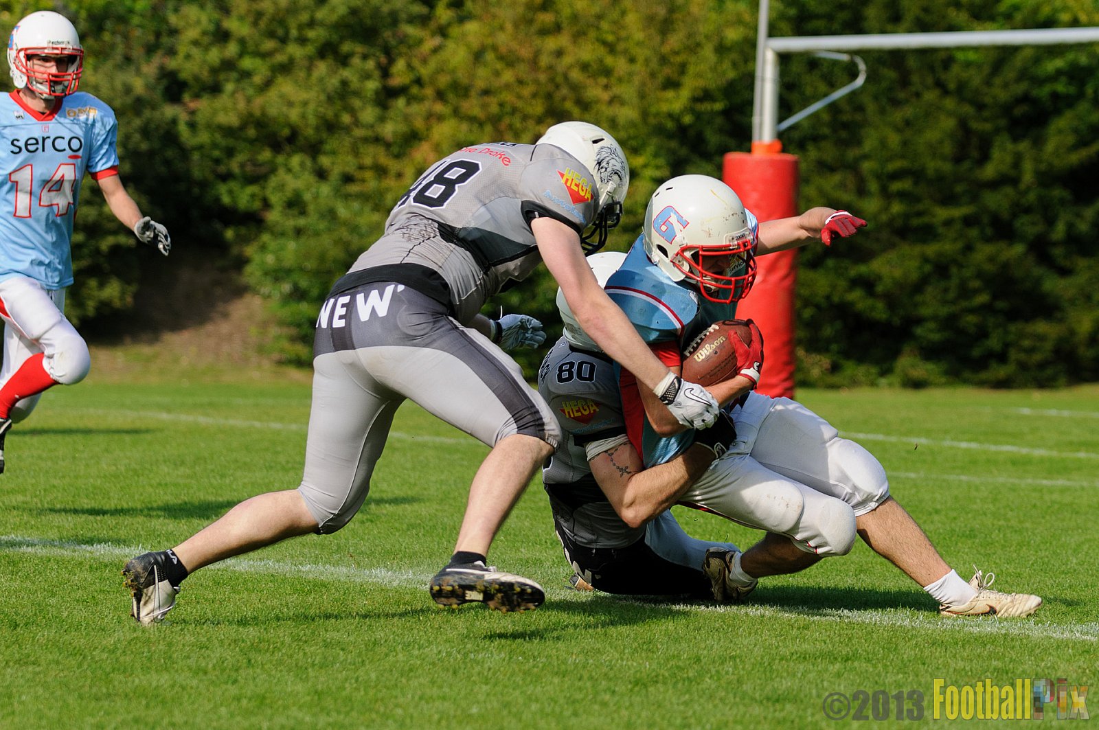Mönchengladbach Wolfpack vs. Bonn Gamecocks II - 28.09.2013 Mönchengladbach Wolfpack vs. Bonn Gamecocks II (50:0) 
