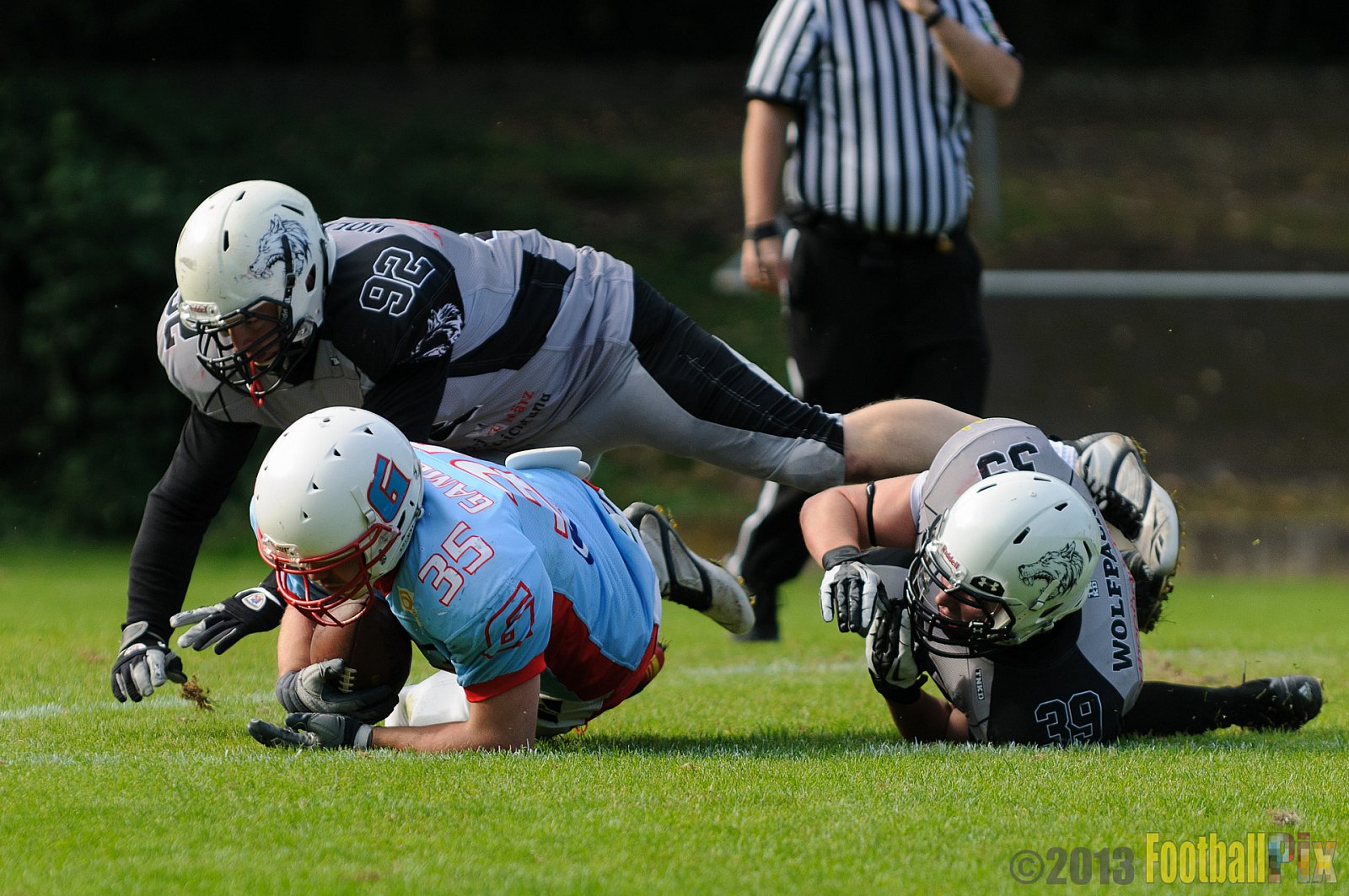 Mönchengladbach Wolfpack vs. Bonn Gamecocks II - 28.09.2013 Mönchengladbach Wolfpack vs. Bonn Gamecocks II (50:0) 