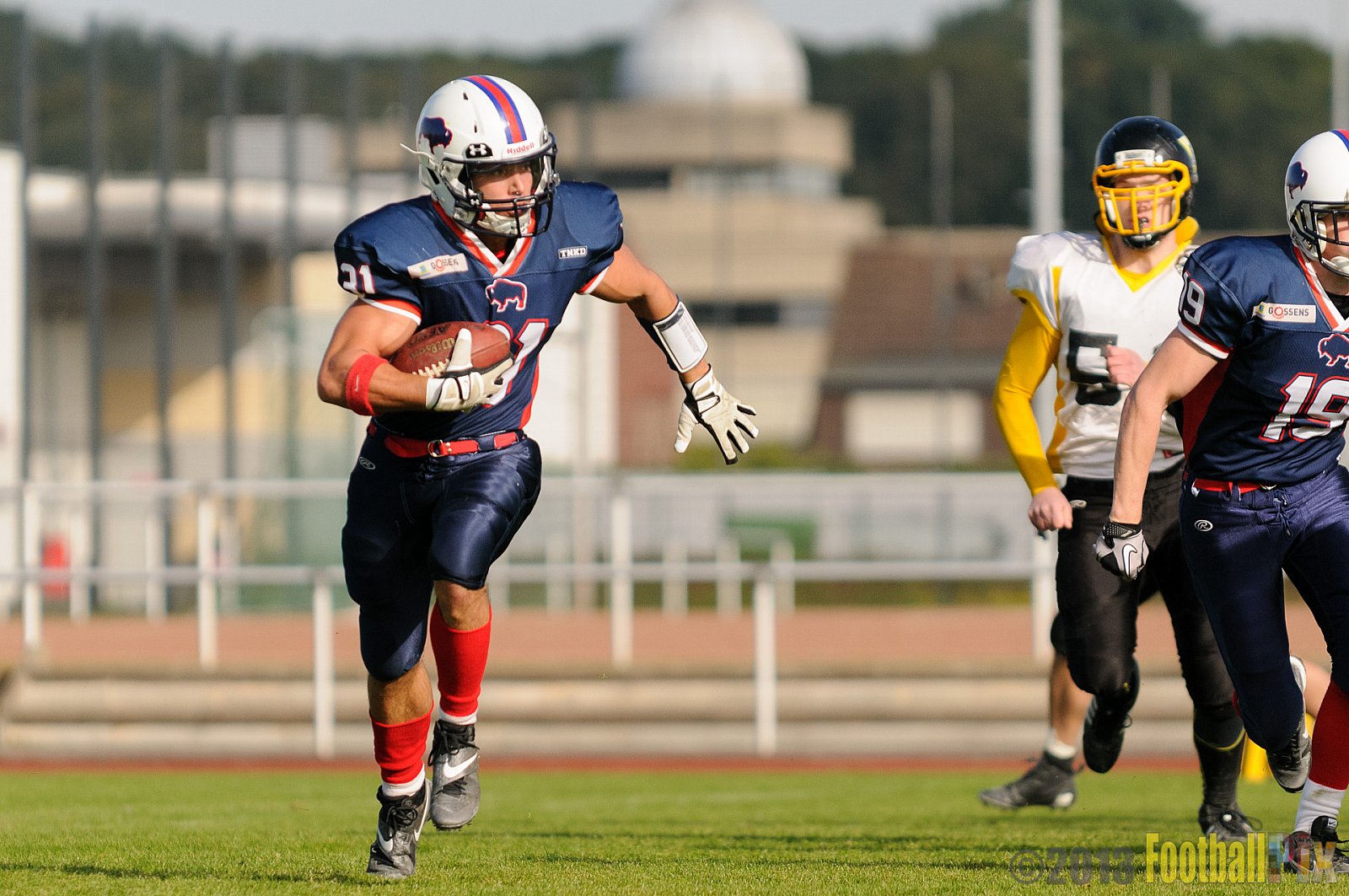 Kreis Heinsberg Bisons vs. Düsseldorf Bulldozer - 03.10.2013 Kreis Heinsberg Bisons vs. Düsseldorf Bulldozer (6:36) 