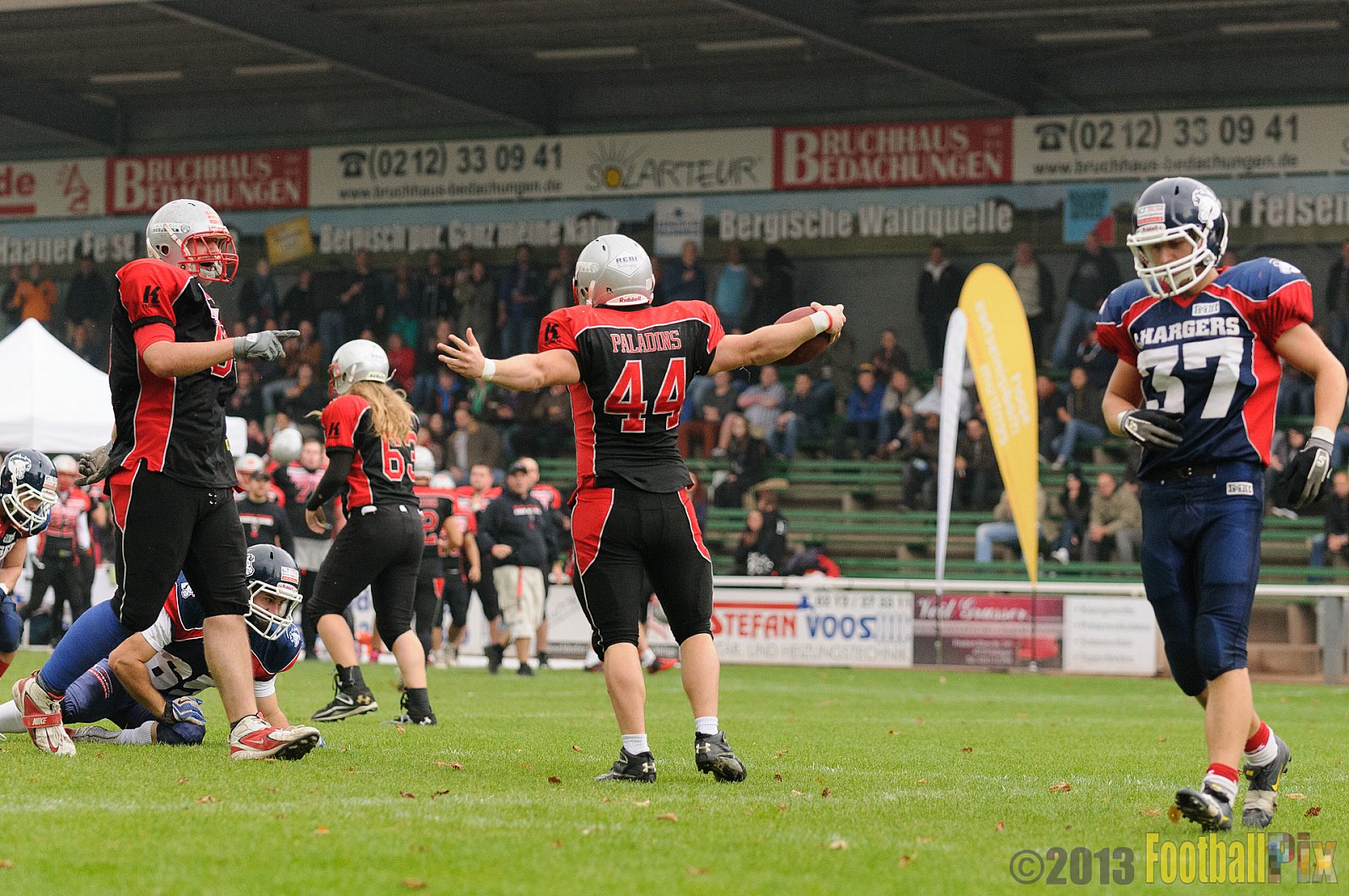 Solingen Paladins vs. Recklinghausen Chargers - 05.10.2013 Solingen Paladins vs. Recklinghausen Chargers (31:0) 
