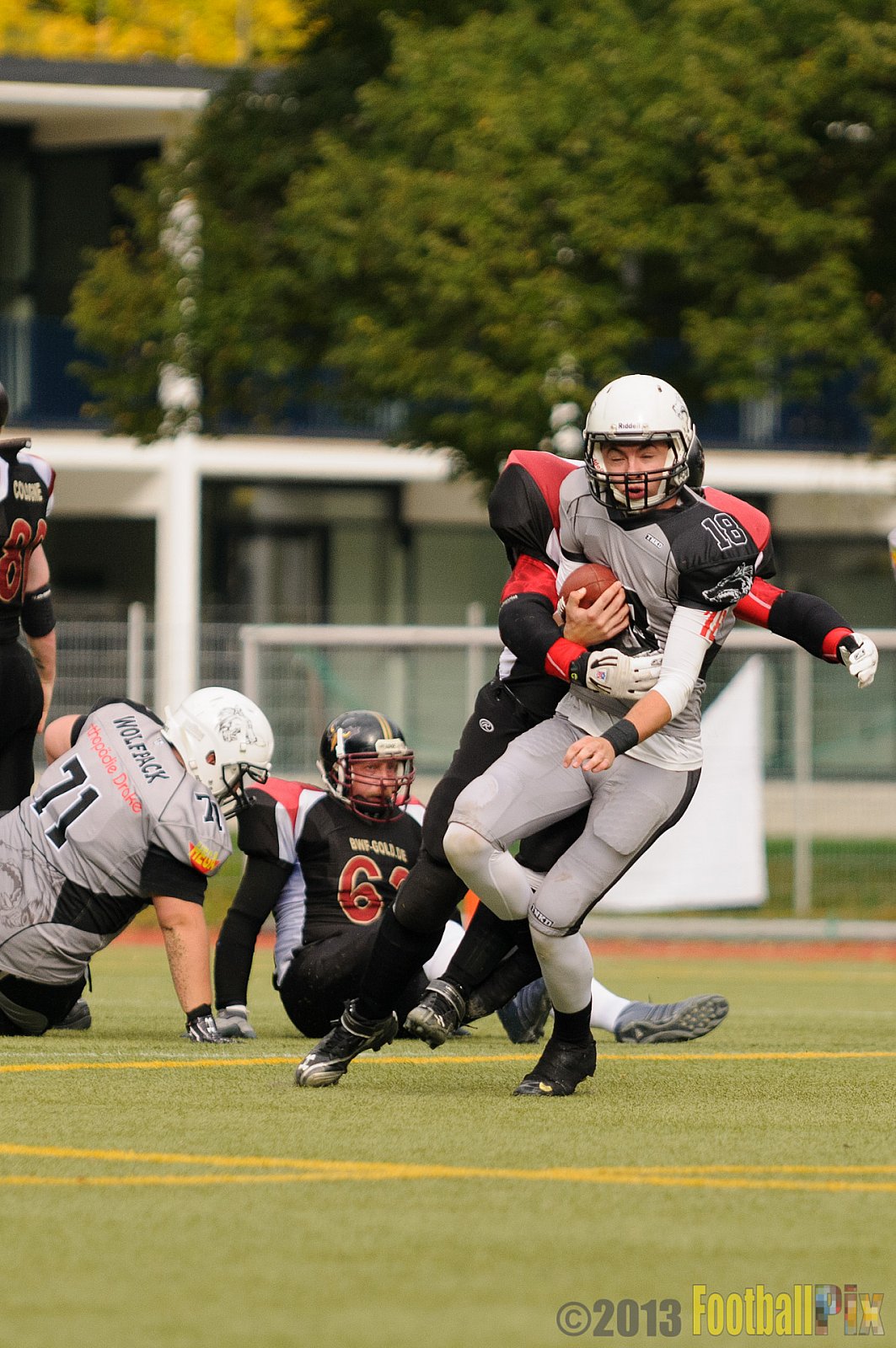 Cologne Falcons II vs. Mönchengladbach Wolfpack - 06.10.2013 Cologne Falcons II vs. Mönchengladbach Wolfpack (30:20) 
