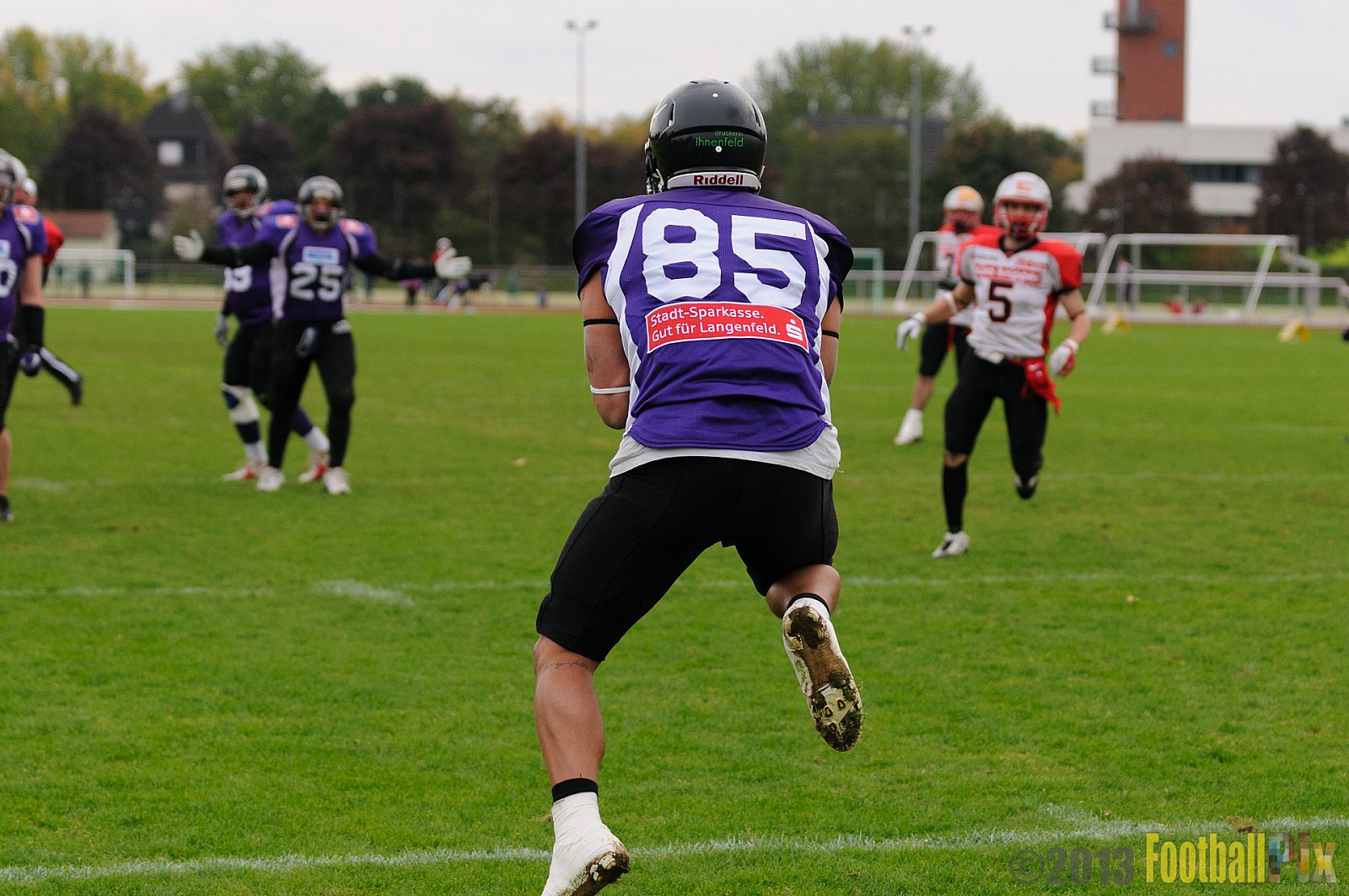 Langenfeld Longhorns vs. Solingen Paladins - 13.10.2013 Langenfeld Longhorns vs. Solingen Paladins (46:6) 
