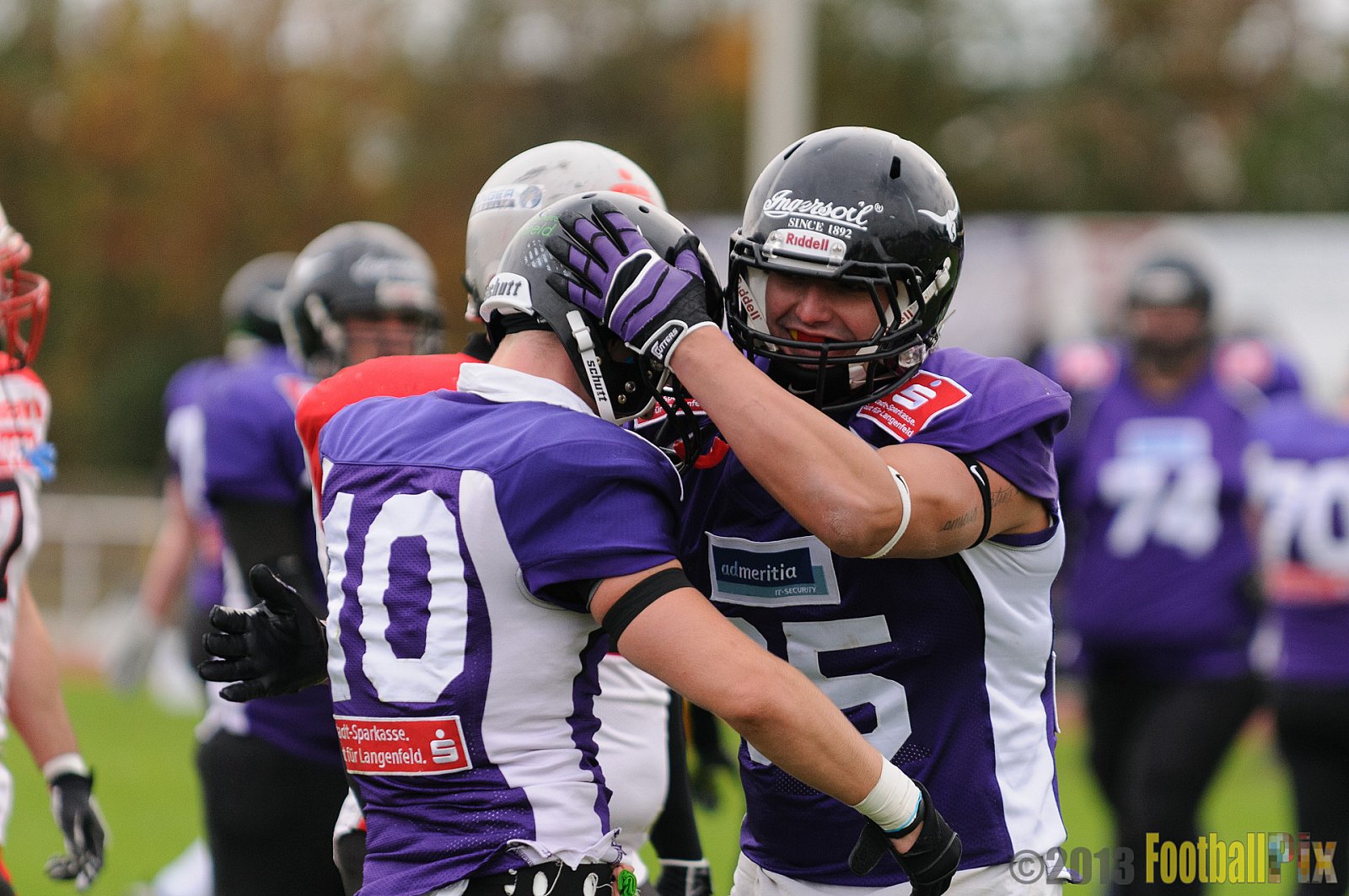 Langenfeld Longhorns vs. Solingen Paladins - 13.10.2013 Langenfeld Longhorns vs. Solingen Paladins (46:6) 