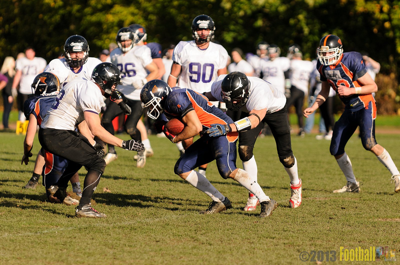 Leverkusen Tornados vs. Langenfeld Longhorns - 26.10.2013 Leverkusen Tornados vs. Langenfeld Longhorns (6:40) 