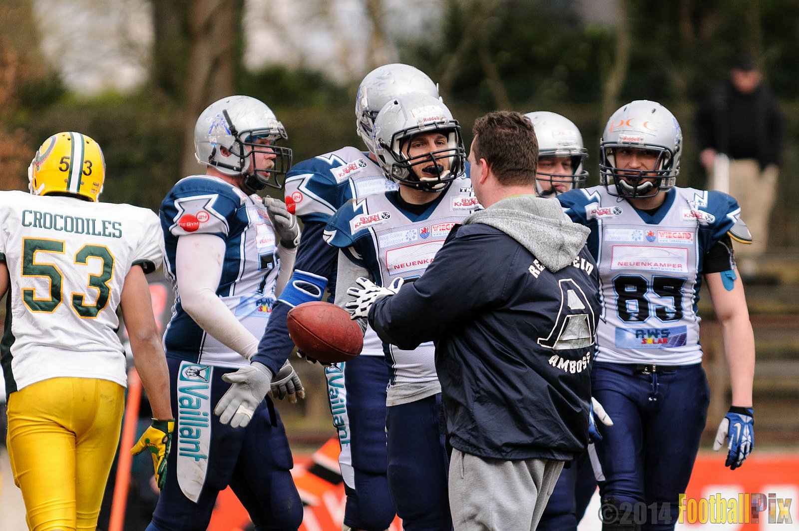 Scrimmage Remscheid Amboss, Cologne Crocodiles - 23.03.2014 Scrimmage Remscheid Amboss vs. Cologne Crocodiles 