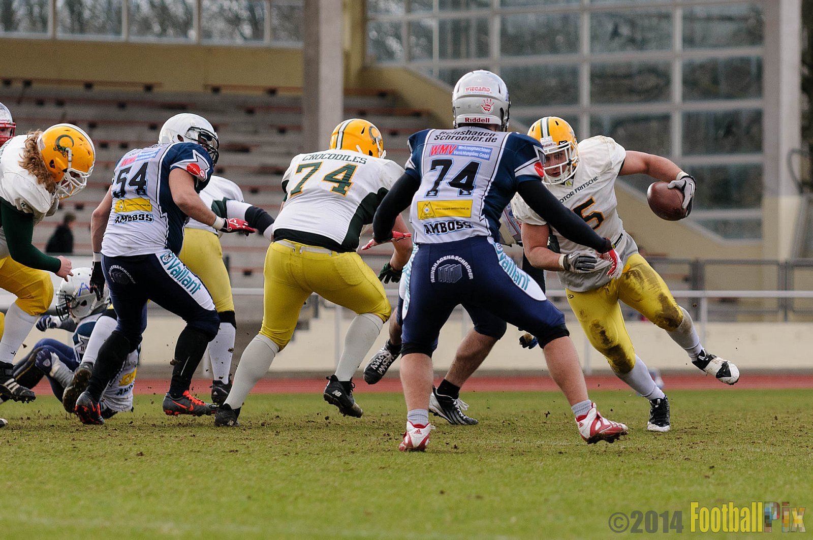 Scrimmage Remscheid Amboss, Cologne Crocodiles - 23.03.2014 Scrimmage Remscheid Amboss vs. Cologne Crocodiles 