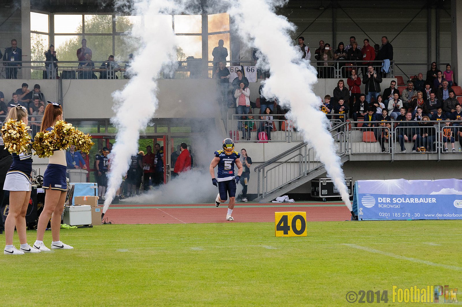 Essen Assindia Cardinals vs. Köln Falcons - 12.04.2014 Essen Assindia Cardinals vs. Köln Falcons (9:61)