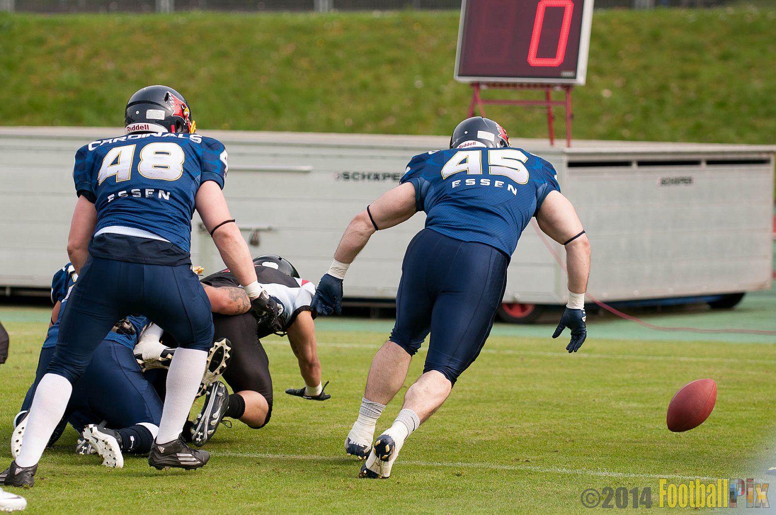 Essen Assindia Cardinals vs. Köln Falcons - 12.04.2014 Essen Assindia Cardinals vs. Köln Falcons (9:61)