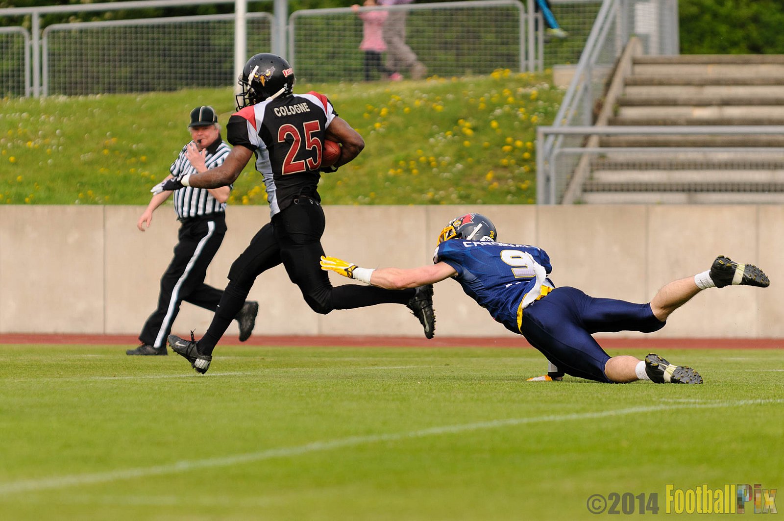 Essen Assindia Cardinals vs. Köln Falcons - 12.04.2014 Essen Assindia Cardinals vs. Köln Falcons (9:61)