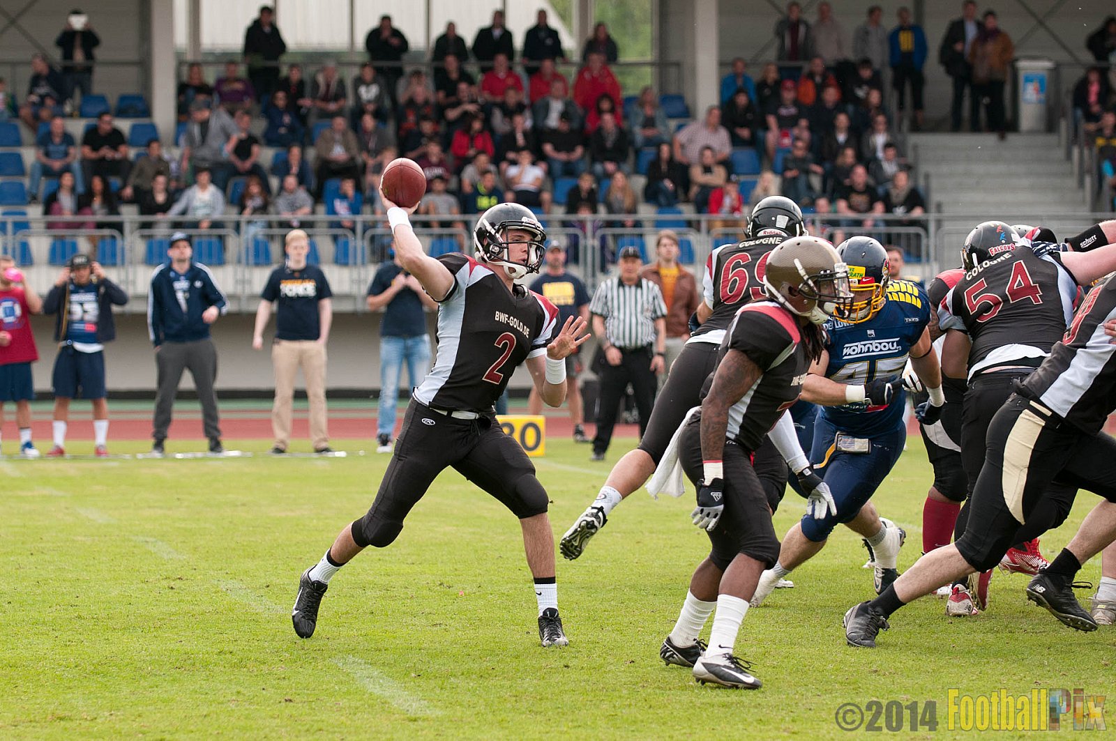 Essen Assindia Cardinals vs. Köln Falcons - 12.04.2014 Essen Assindia Cardinals vs. Köln Falcons (9:61)