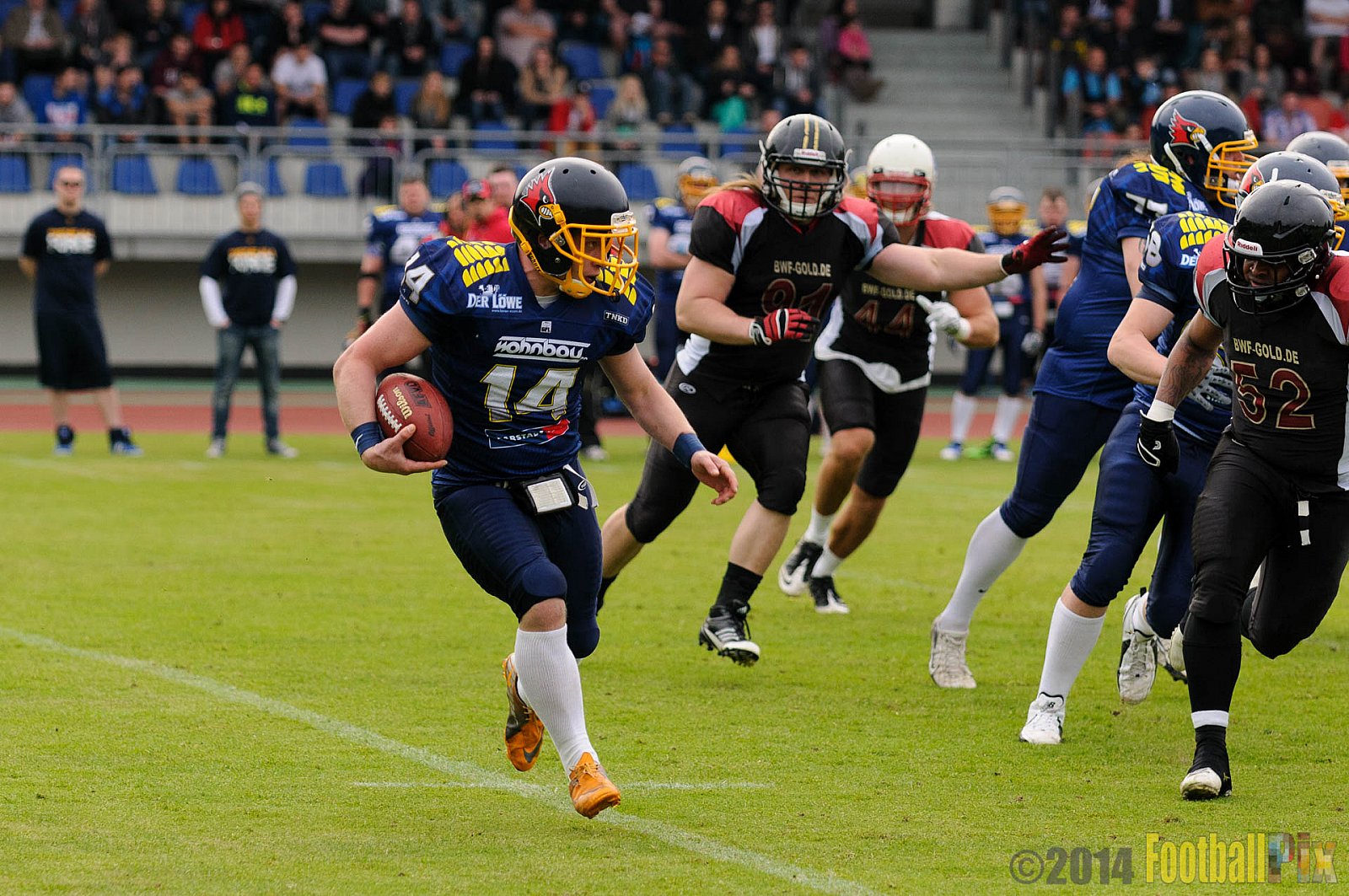 Essen Assindia Cardinals vs. Köln Falcons - 12.04.2014 Essen Assindia Cardinals vs. Köln Falcons (9:61)