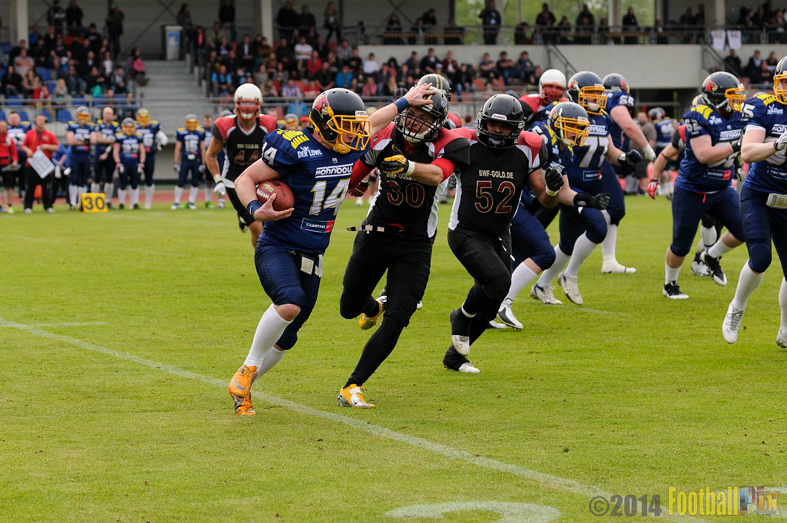 Essen Assindia Cardinals vs. Köln Falcons - 12.04.2014 Essen Assindia Cardinals vs. Köln Falcons (9:61)