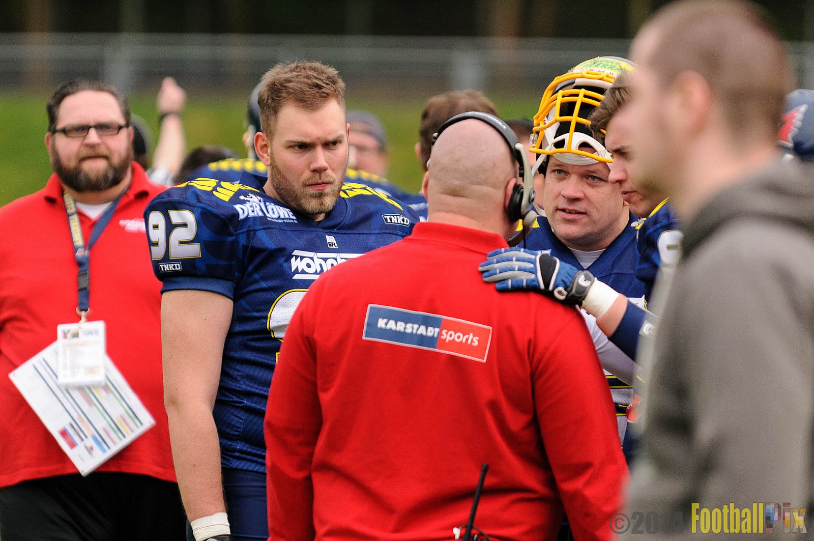 Essen Assindia Cardinals vs. Köln Falcons - 12.04.2014 Essen Assindia Cardinals vs. Köln Falcons (9:61)