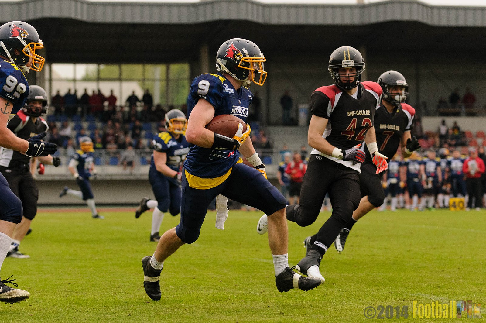Essen Assindia Cardinals vs. Köln Falcons - 12.04.2014 Essen Assindia Cardinals vs. Köln Falcons (9:61)