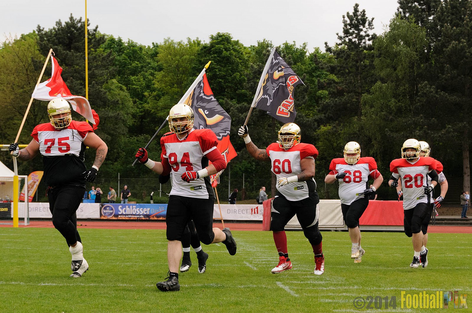 Düsseldorf Panther vs. Köln Falcons - 26.04.2014 GFL Nord: Düsseldorf Panther vs. Köln Falcons (25:27)
