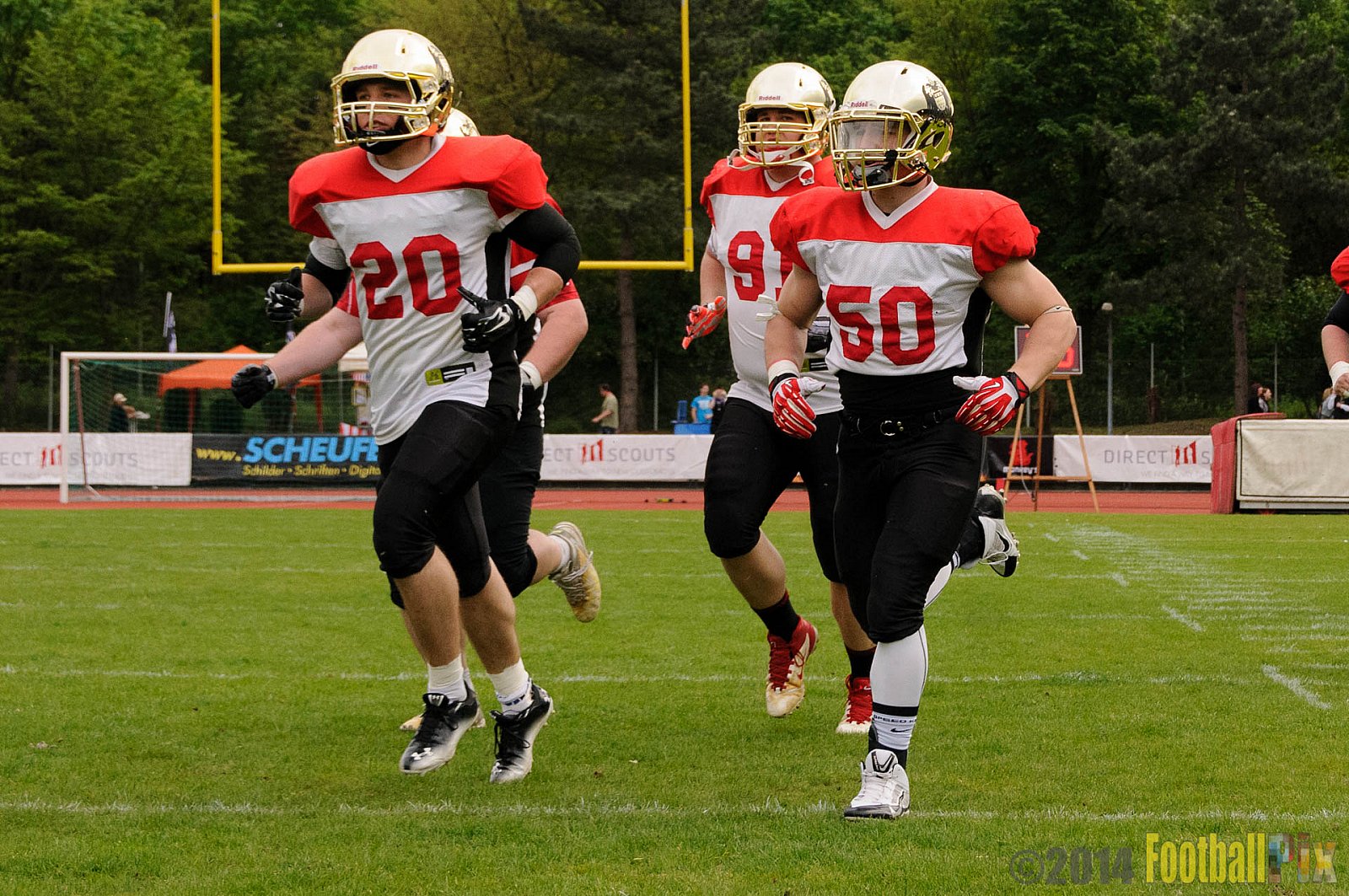 Düsseldorf Panther vs. Köln Falcons - 26.04.2014 GFL Nord: Düsseldorf Panther vs. Köln Falcons (25:27)
