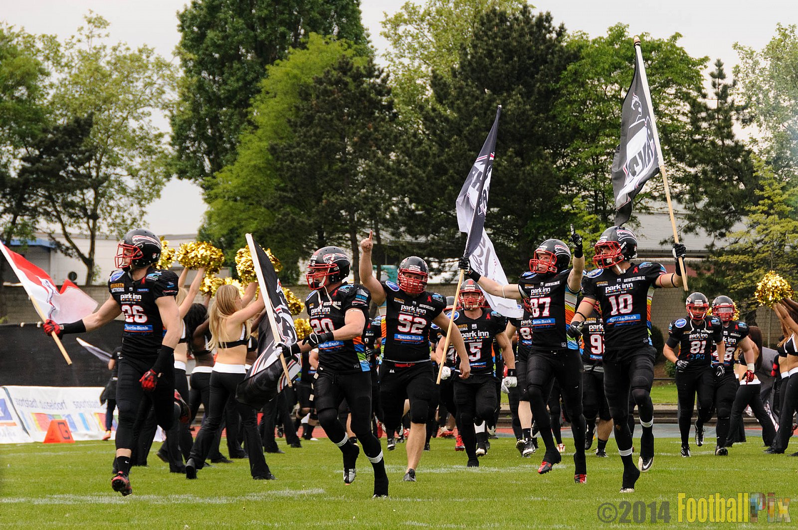 Düsseldorf Panther vs. Köln Falcons - 26.04.2014 GFL Nord: Düsseldorf Panther vs. Köln Falcons (25:27)