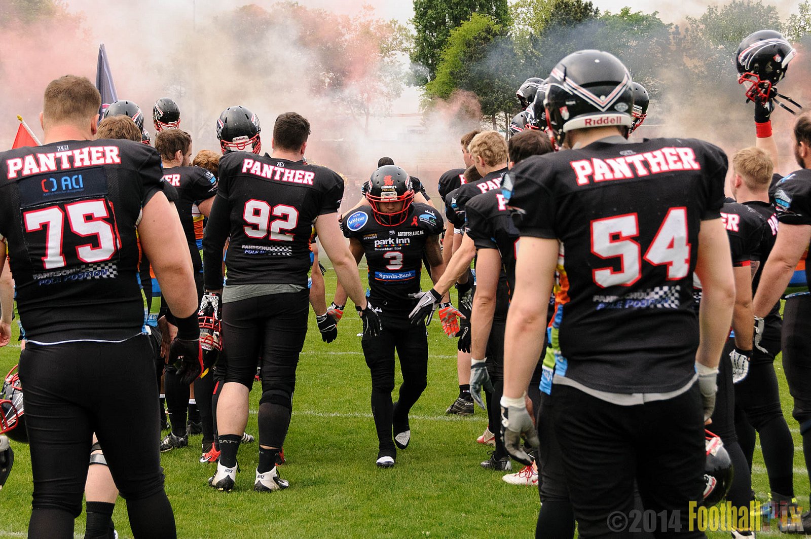 Düsseldorf Panther vs. Köln Falcons - 26.04.2014 GFL Nord: Düsseldorf Panther vs. Köln Falcons (25:27)