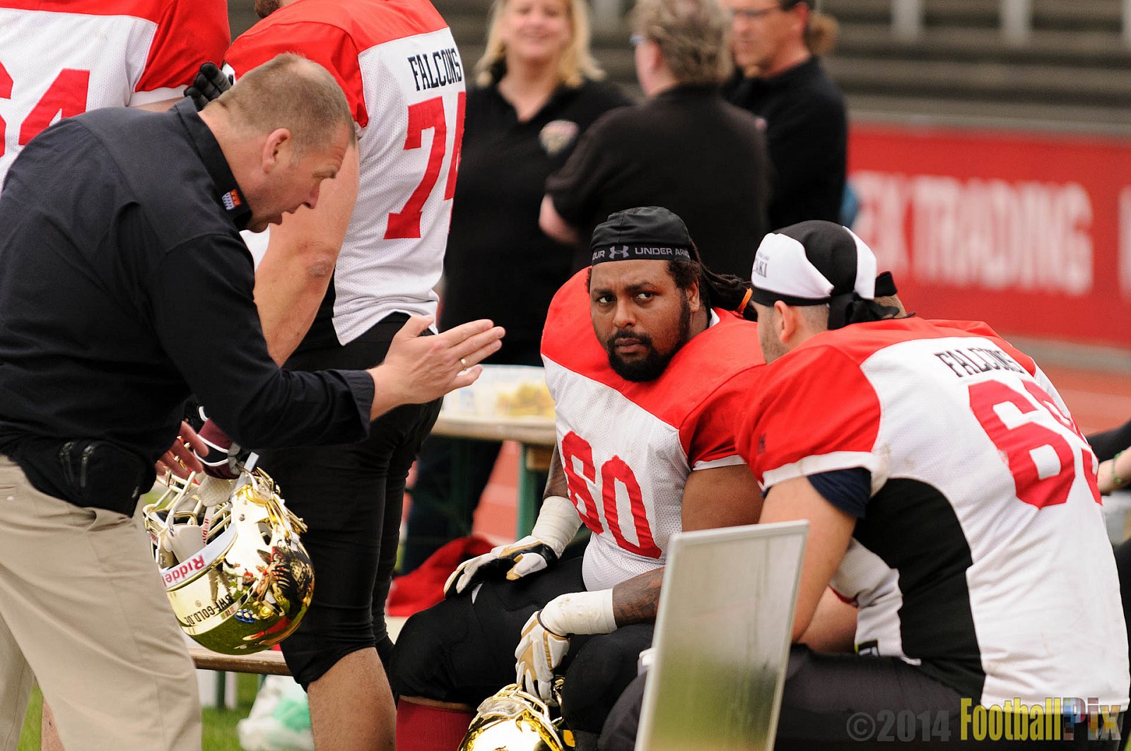 Düsseldorf Panther vs. Köln Falcons - 26.04.2014 GFL Nord: Düsseldorf Panther vs. Köln Falcons (25:27)