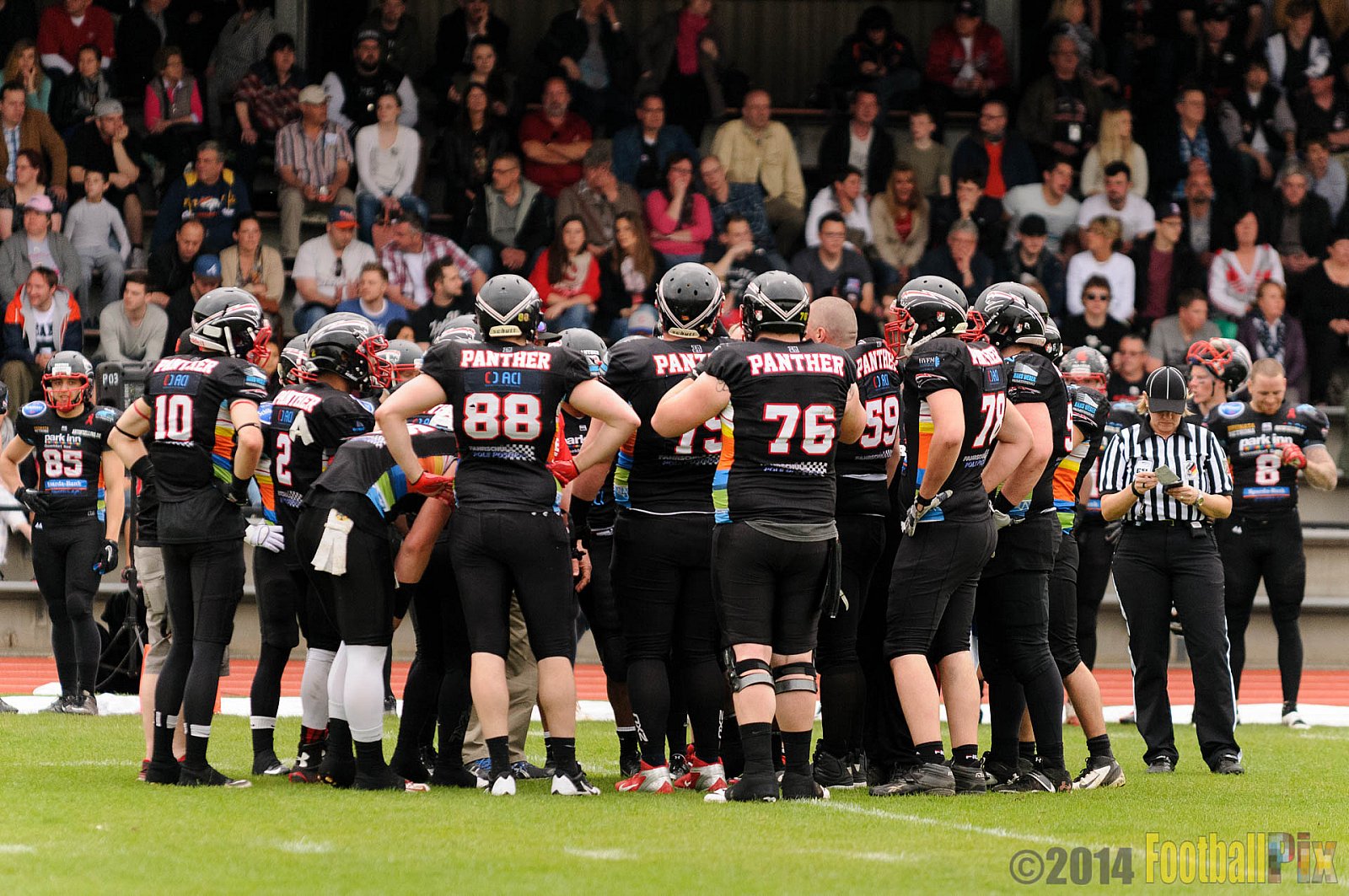 Düsseldorf Panther vs. Köln Falcons - 26.04.2014 GFL Nord: Düsseldorf Panther vs. Köln Falcons (25:27)