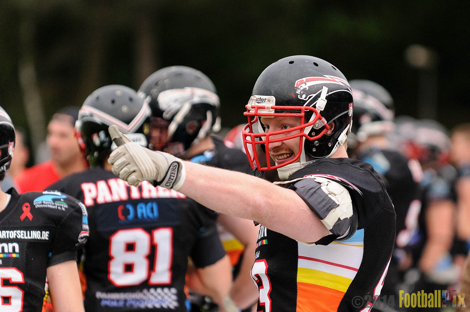 Düsseldorf Panther vs. Köln Falcons - 26.04.2014 GFL Nord: Düsseldorf Panther vs. Köln Falcons (25:27)