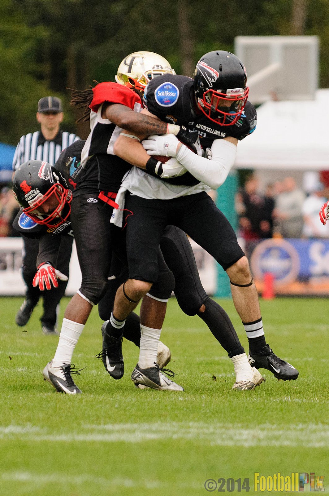 Düsseldorf Panther vs. Köln Falcons - 26.04.2014 GFL Nord: Düsseldorf Panther vs. Köln Falcons (25:27)