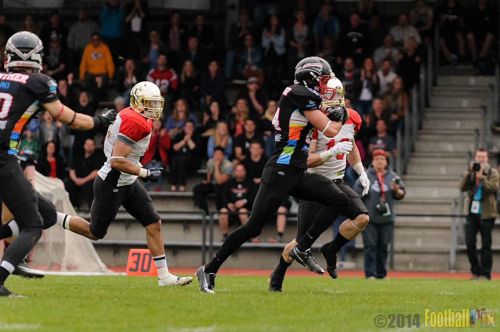 Düsseldorf Panther vs. Köln Falcons - 26.04.2014 GFL Nord: Düsseldorf Panther vs. Köln Falcons (25:27)