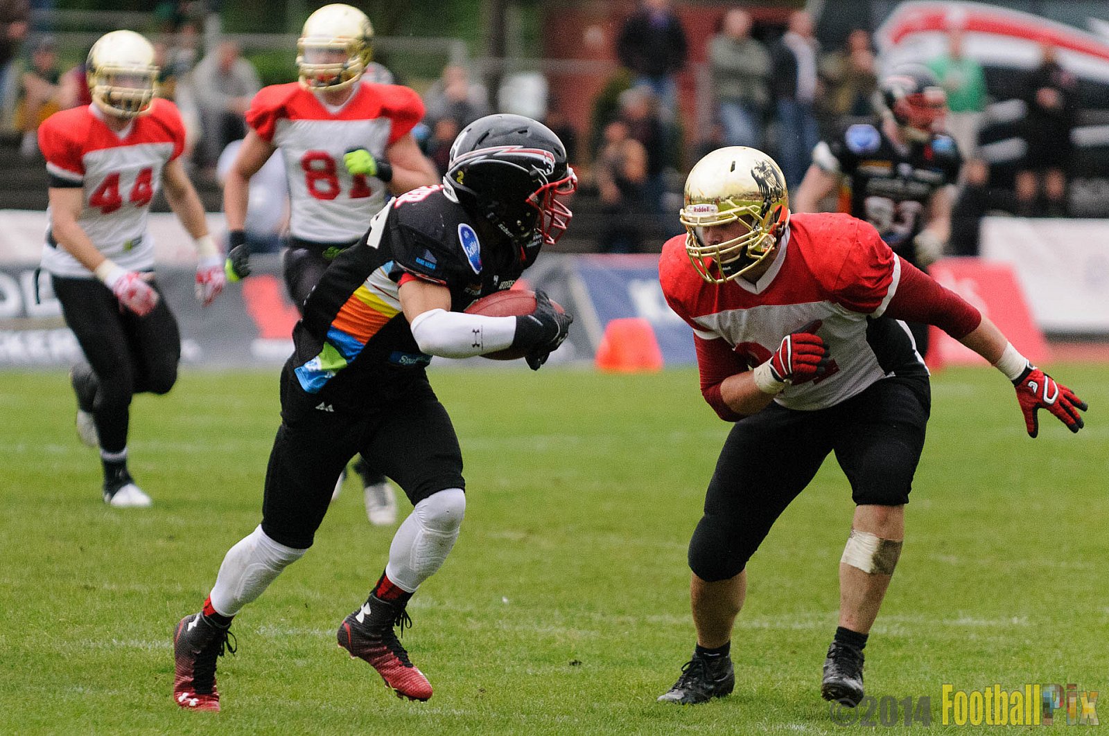 Düsseldorf Panther vs. Köln Falcons - 26.04.2014 GFL Nord: Düsseldorf Panther vs. Köln Falcons (25:27)