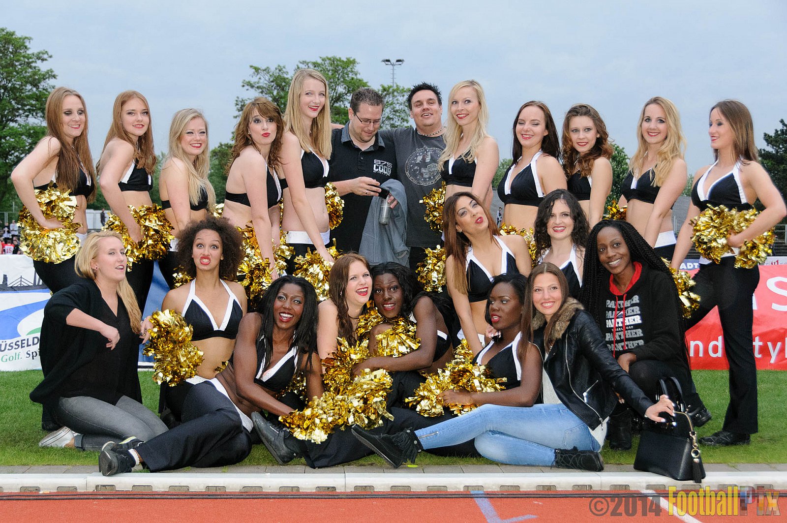 Düsseldorf Panther vs. Köln Falcons - 26.04.2014 GFL Nord: Düsseldorf Panther vs. Köln Falcons (25:27)