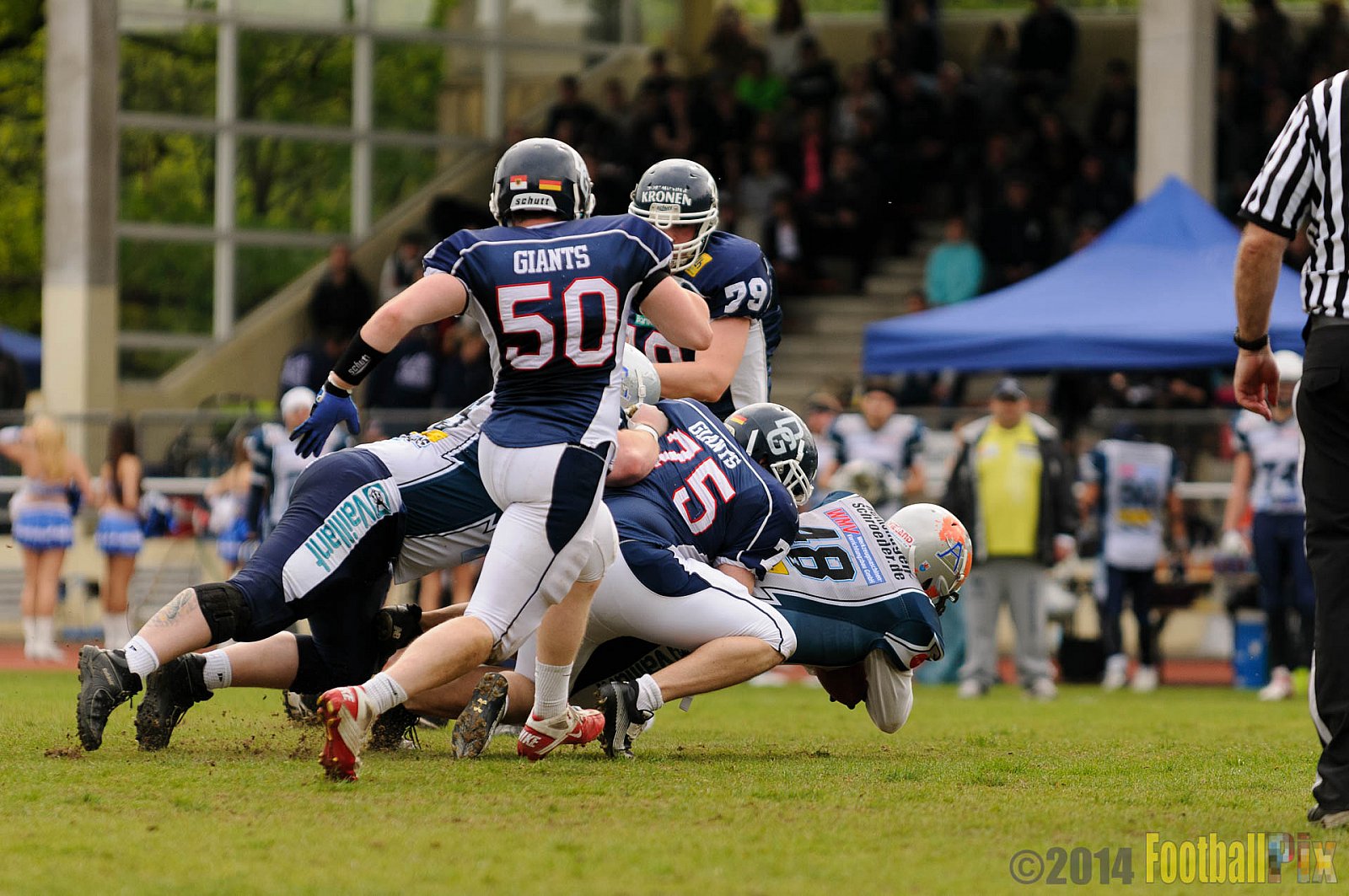 Remscheid Amboss vs. Dortmund Giants - 27.04.2014 Remscheid Amboss vs. Dortmund Giants (16:0)
