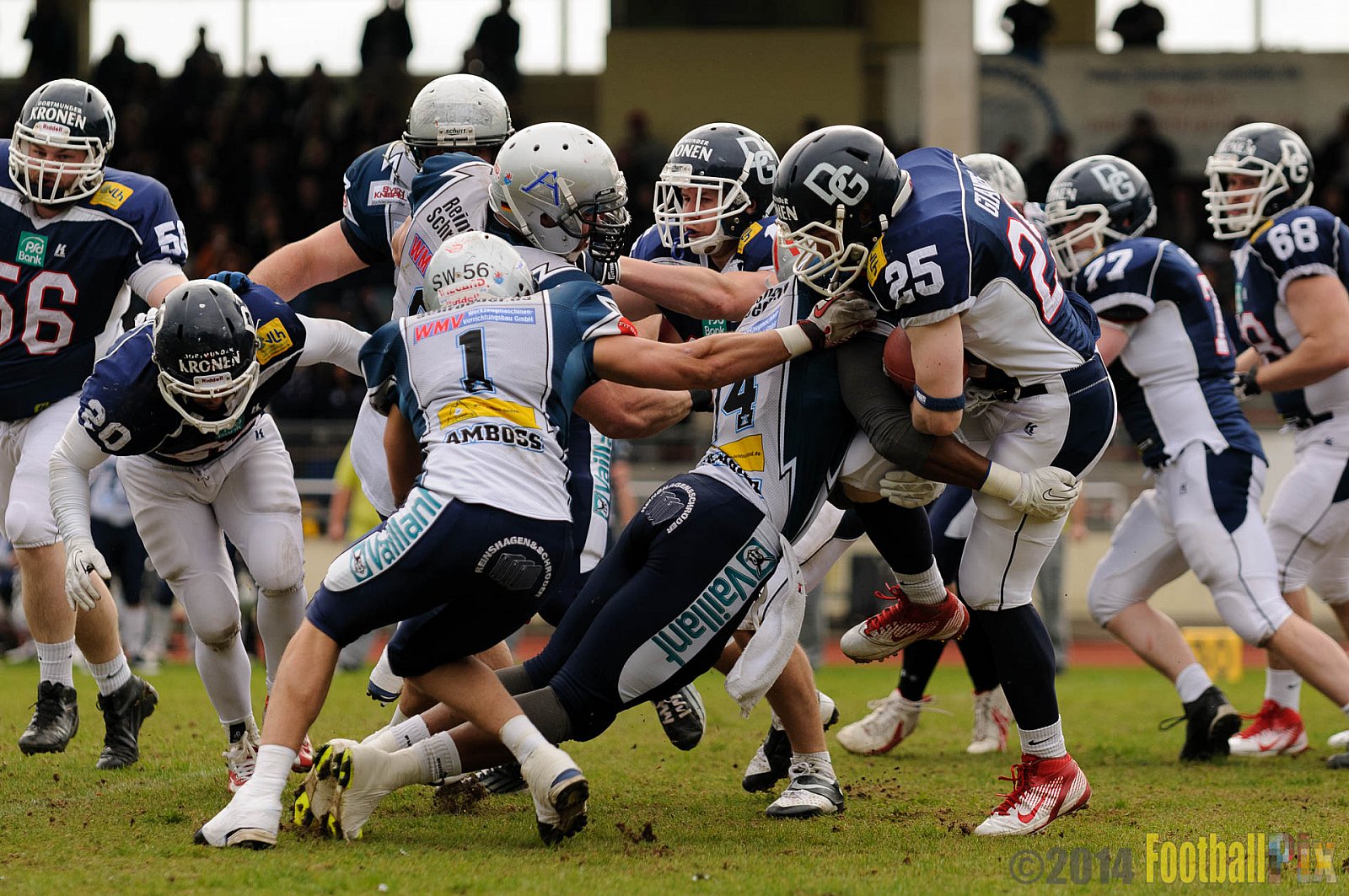 Remscheid Amboss vs. Dortmund Giants - 27.04.2014 Remscheid Amboss vs. Dortmund Giants (16:0)