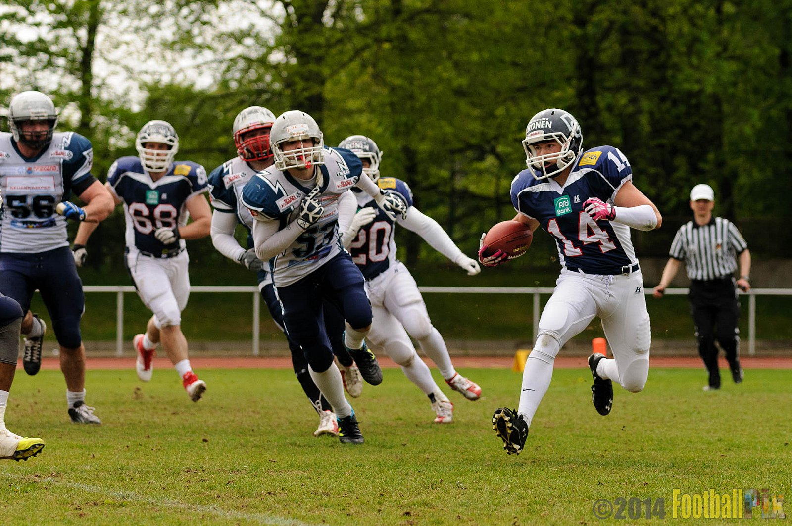 Remscheid Amboss vs. Dortmund Giants - 27.04.2014 Remscheid Amboss vs. Dortmund Giants (16:0)