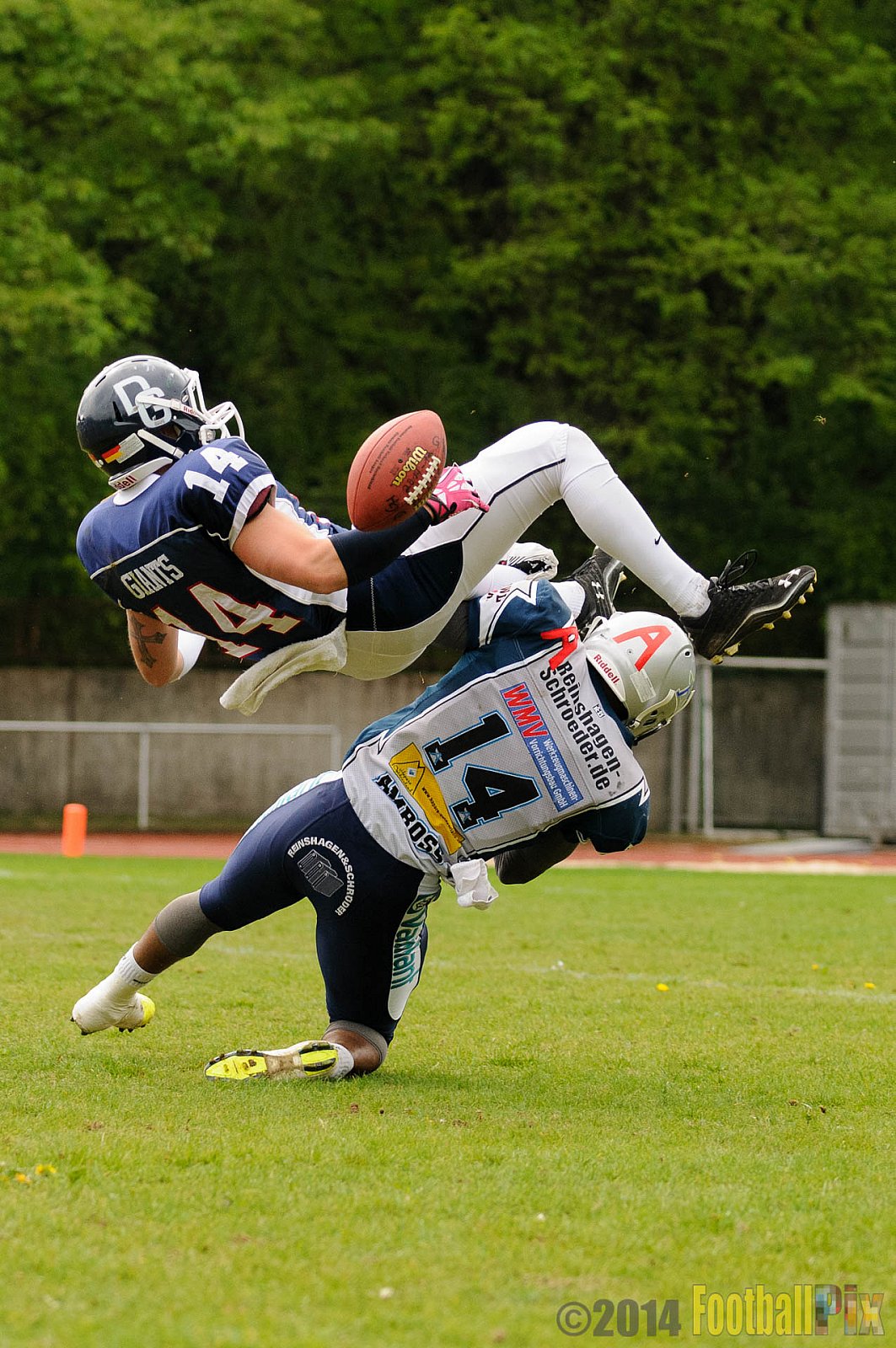 Remscheid Amboss vs. Dortmund Giants - 27.04.2014 Remscheid Amboss vs. Dortmund Giants (16:0)
