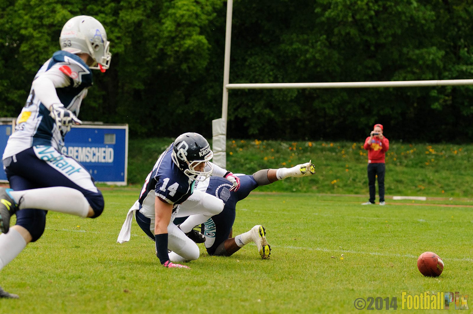 Remscheid Amboss vs. Dortmund Giants - 27.04.2014 Remscheid Amboss vs. Dortmund Giants (16:0)
