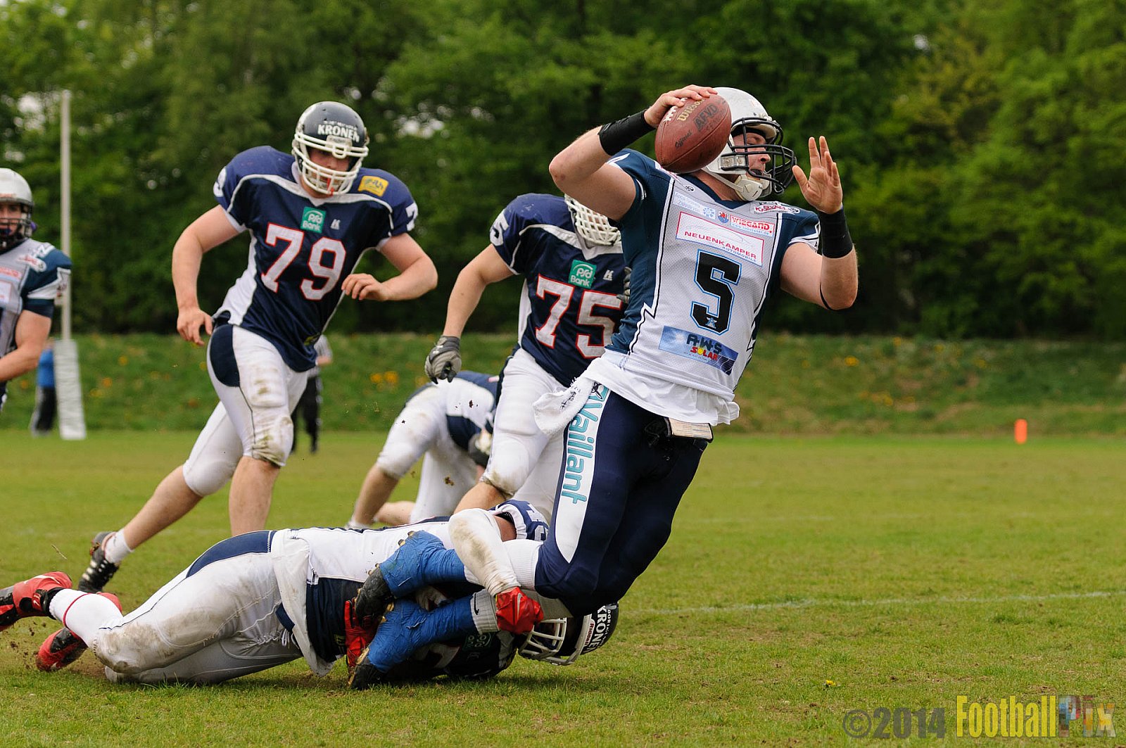 Remscheid Amboss vs. Dortmund Giants - 27.04.2014 Remscheid Amboss vs. Dortmund Giants (16:0)
