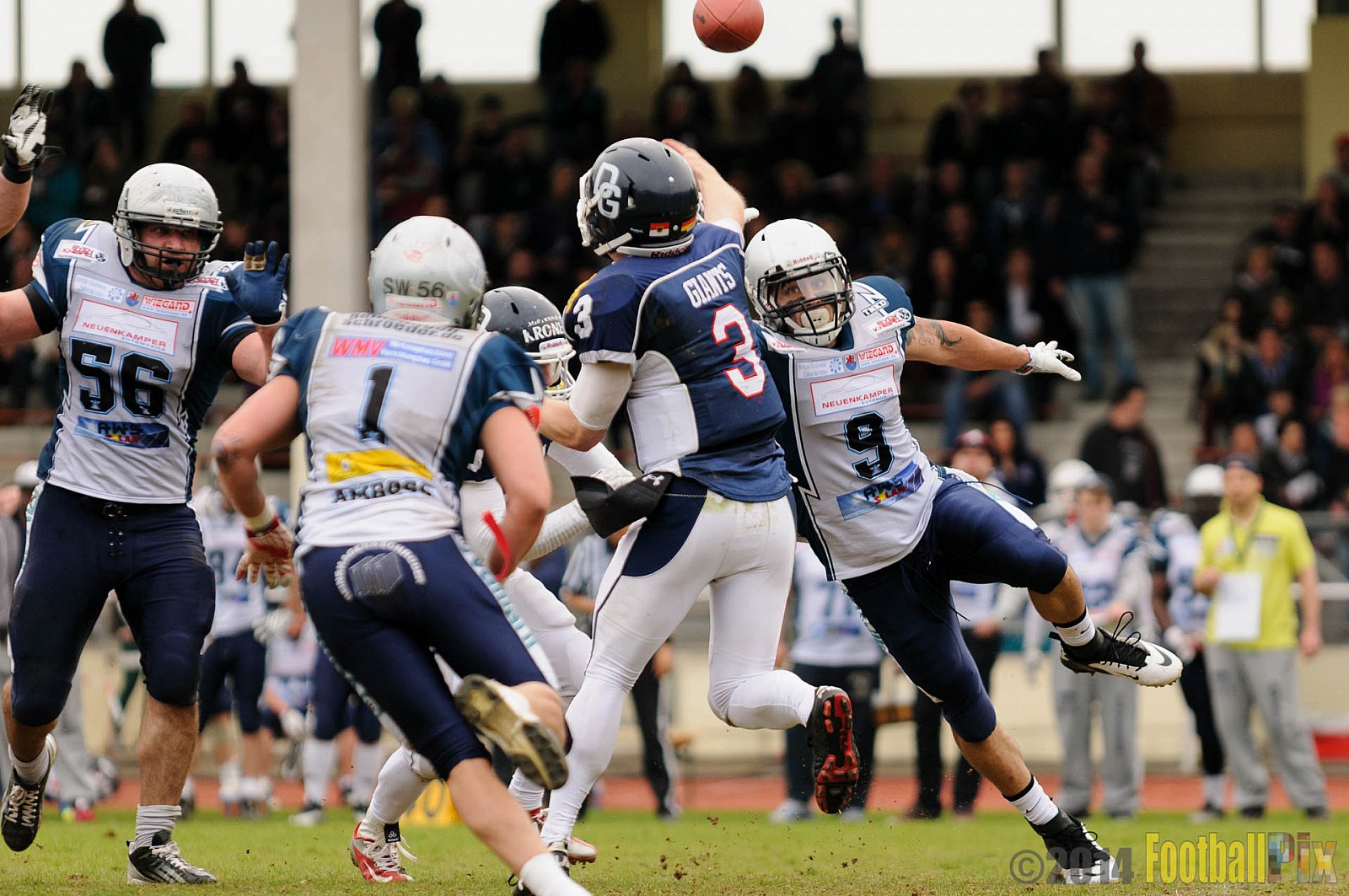 Remscheid Amboss vs. Dortmund Giants - 27.04.2014 Remscheid Amboss vs. Dortmund Giants (16:0)