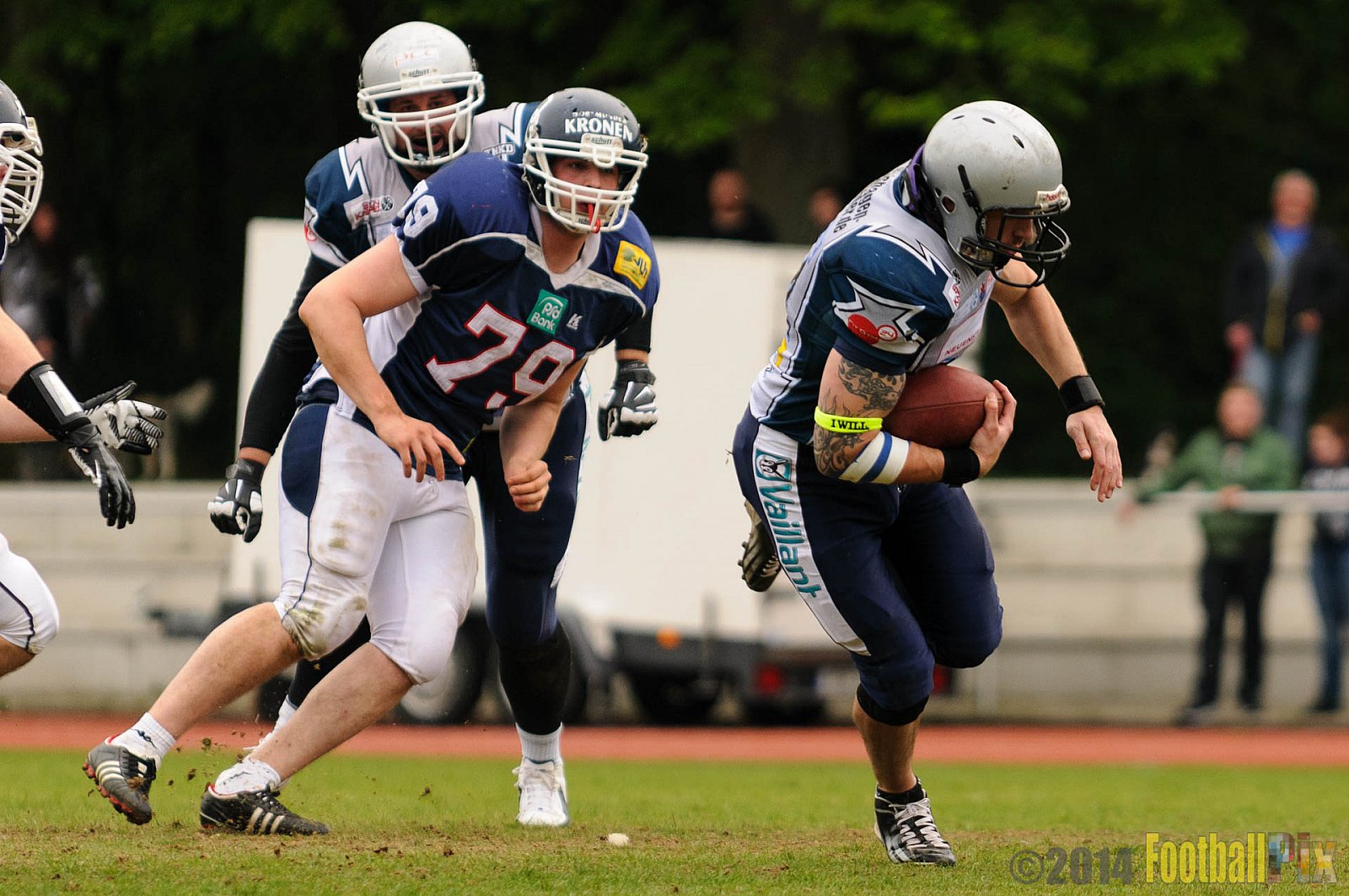 Remscheid Amboss vs. Dortmund Giants - 27.04.2014 Remscheid Amboss vs. Dortmund Giants (16:0)