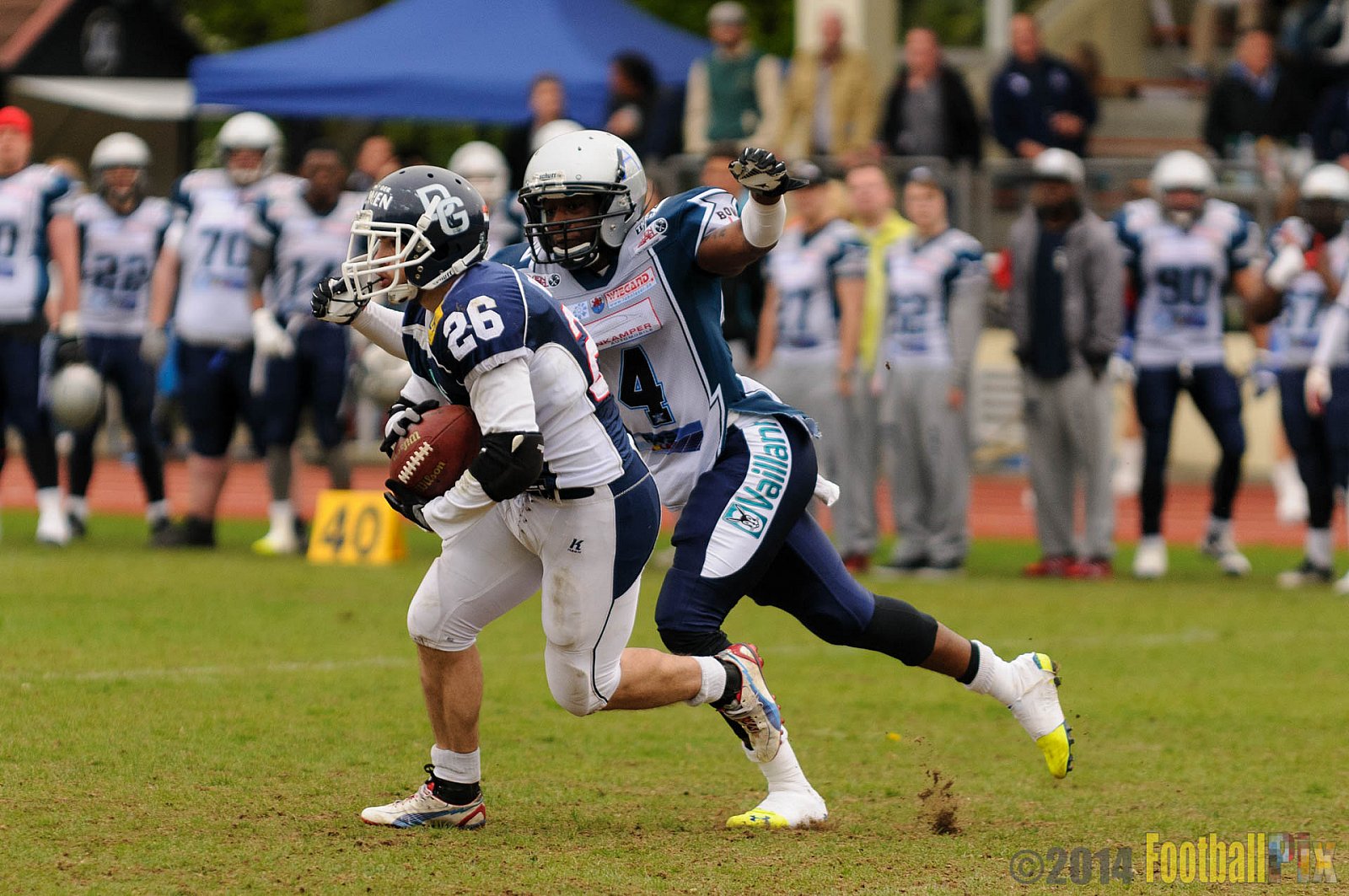 Remscheid Amboss vs. Dortmund Giants - 27.04.2014 Remscheid Amboss vs. Dortmund Giants (16:0)