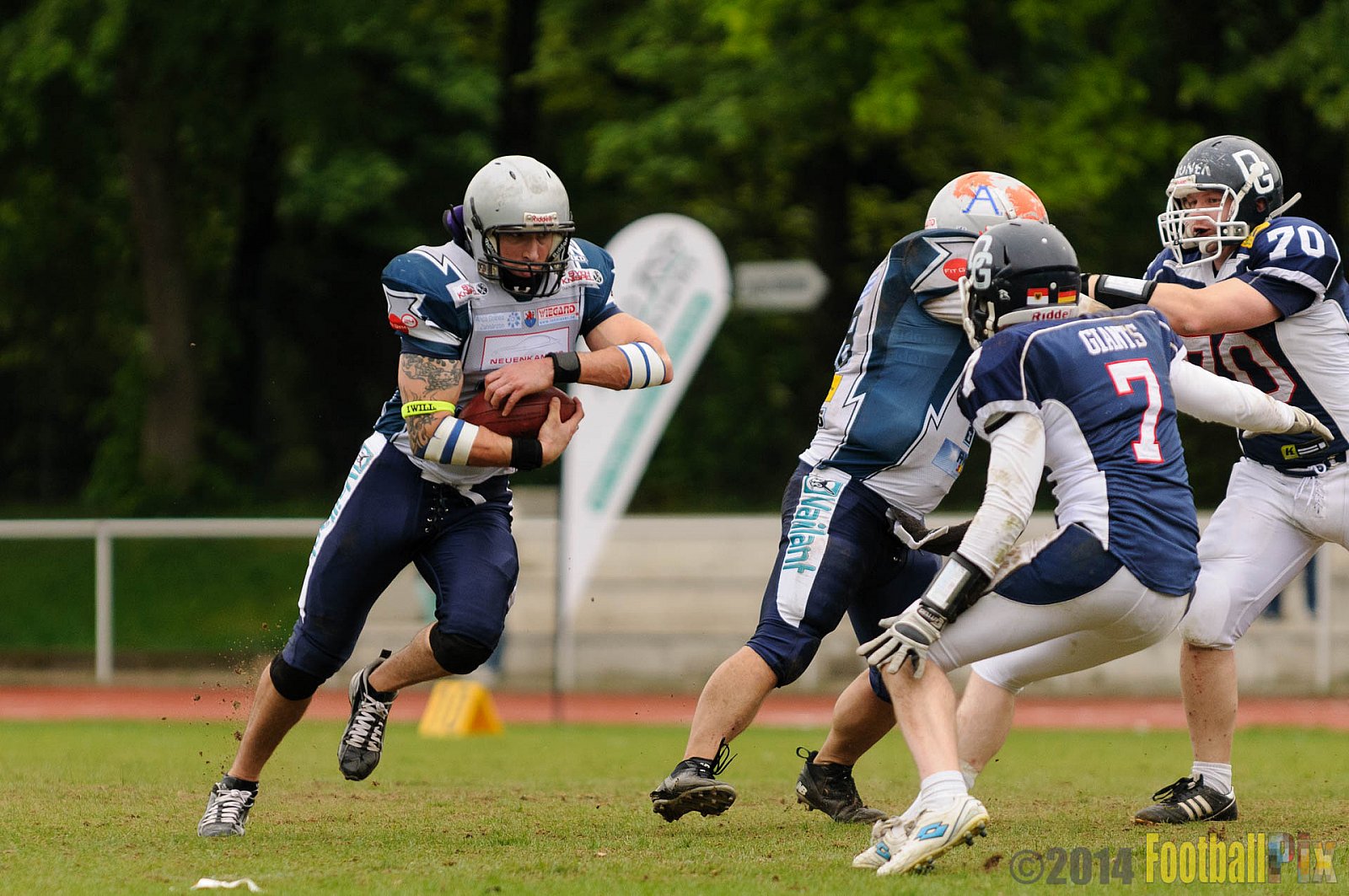 Remscheid Amboss vs. Dortmund Giants - 27.04.2014 Remscheid Amboss vs. Dortmund Giants (16:0)