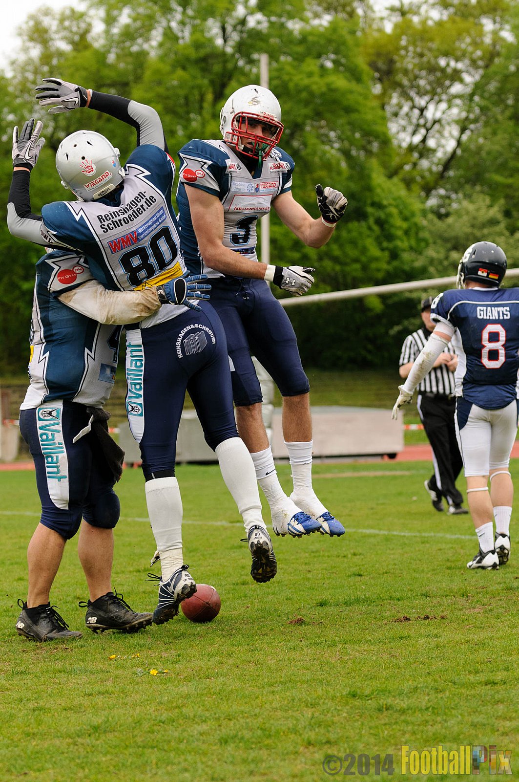 Remscheid Amboss vs. Dortmund Giants - 27.04.2014 Remscheid Amboss vs. Dortmund Giants (16:0)