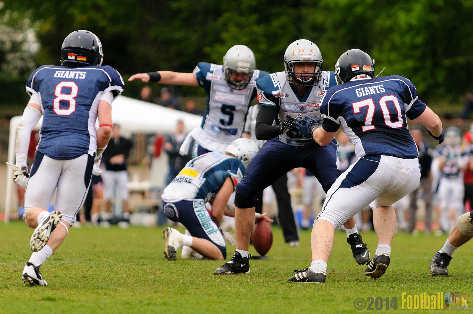 Remscheid Amboss vs. Dortmund Giants - 27.04.2014 Remscheid Amboss vs. Dortmund Giants (16:0)