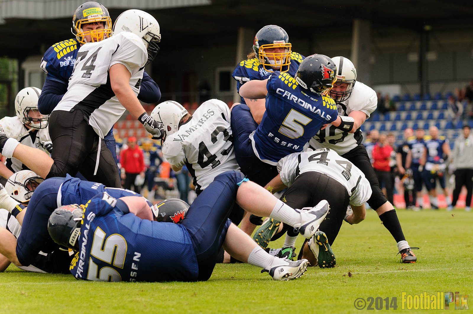 Essen Assindia Cardinals vs. Aachen Vampires - 03.05.2014 Essen Assindia Cardinals vs. Aachen Vampires (81:0)