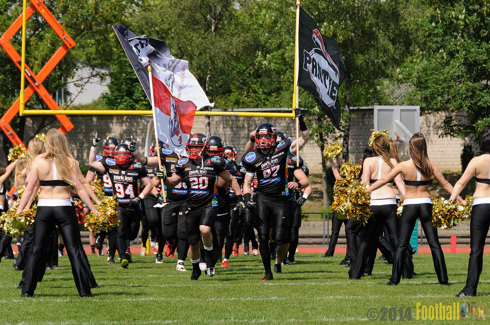 Düsseldorf Panther vs. Berlin Adler - 04.05.2014 GFL Nord: Düsseldorf Panther vs. Berlin Adler (22:42)