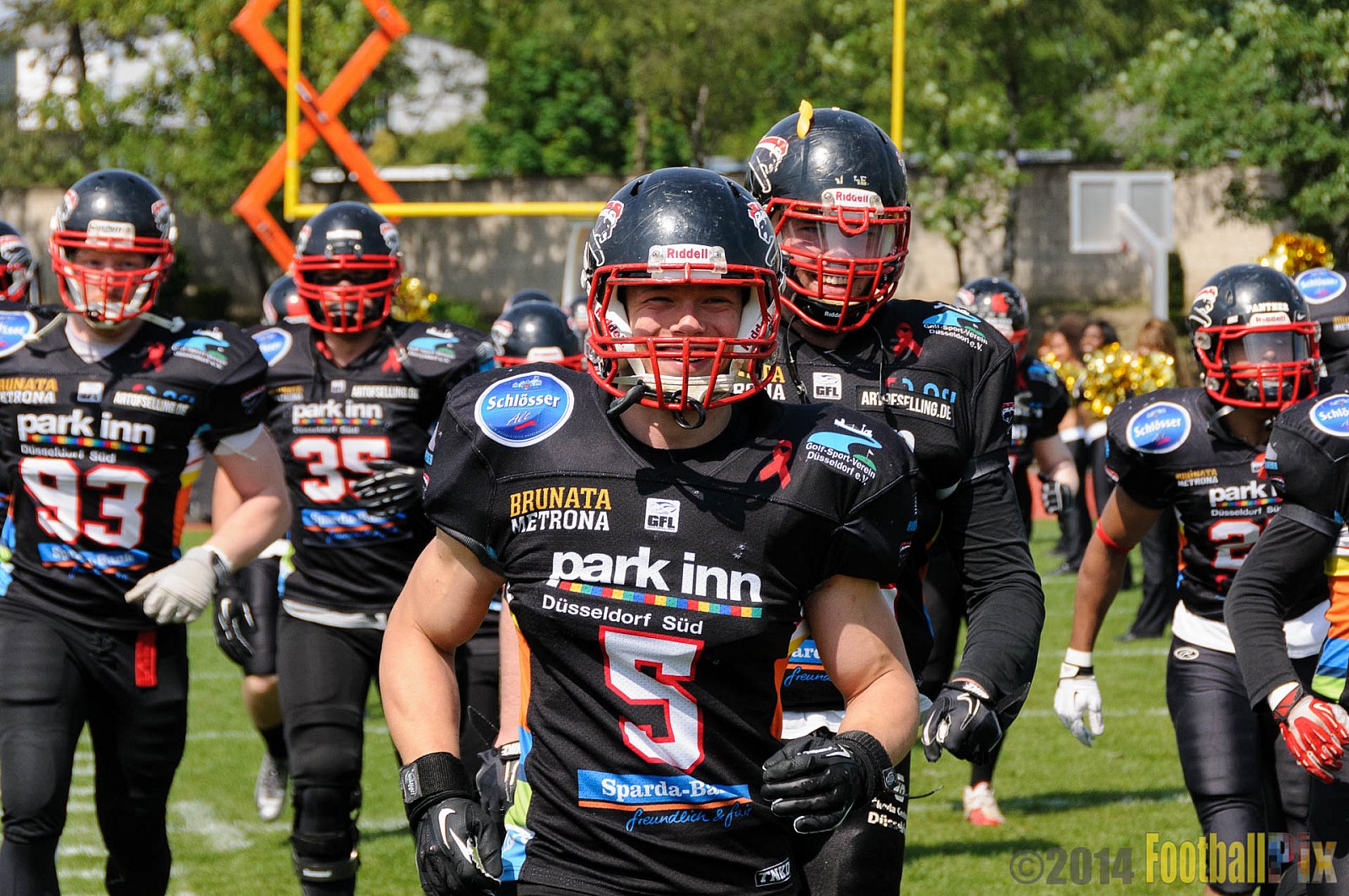 Düsseldorf Panther vs. Berlin Adler - 04.05.2014 GFL Nord: Düsseldorf Panther vs. Berlin Adler (22:42)